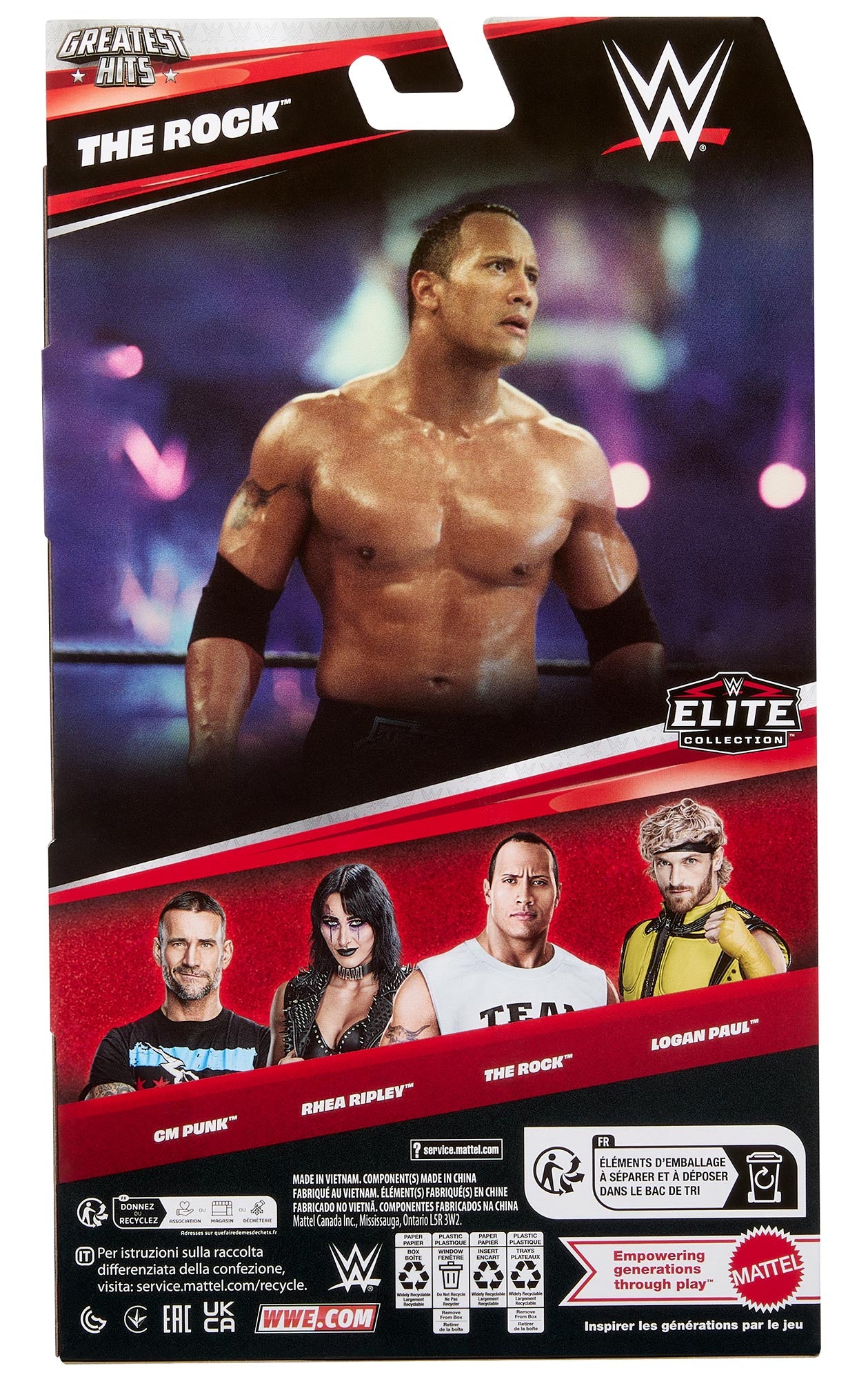 The Rock WWE Elite Collection Greatest Hits Series #11