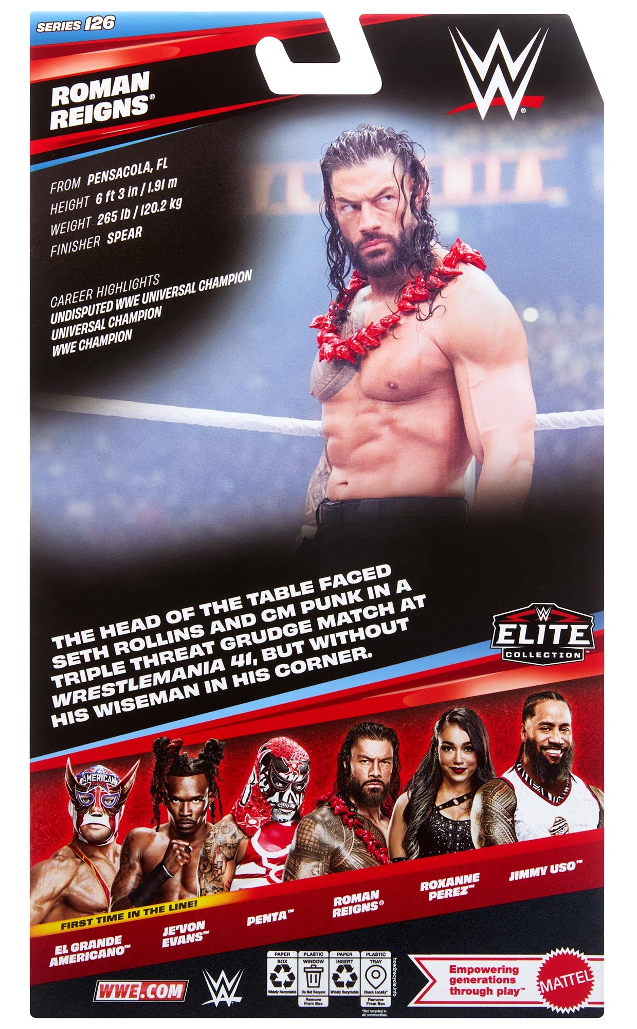 Roman Reigns WWE Elite Collection Series #126