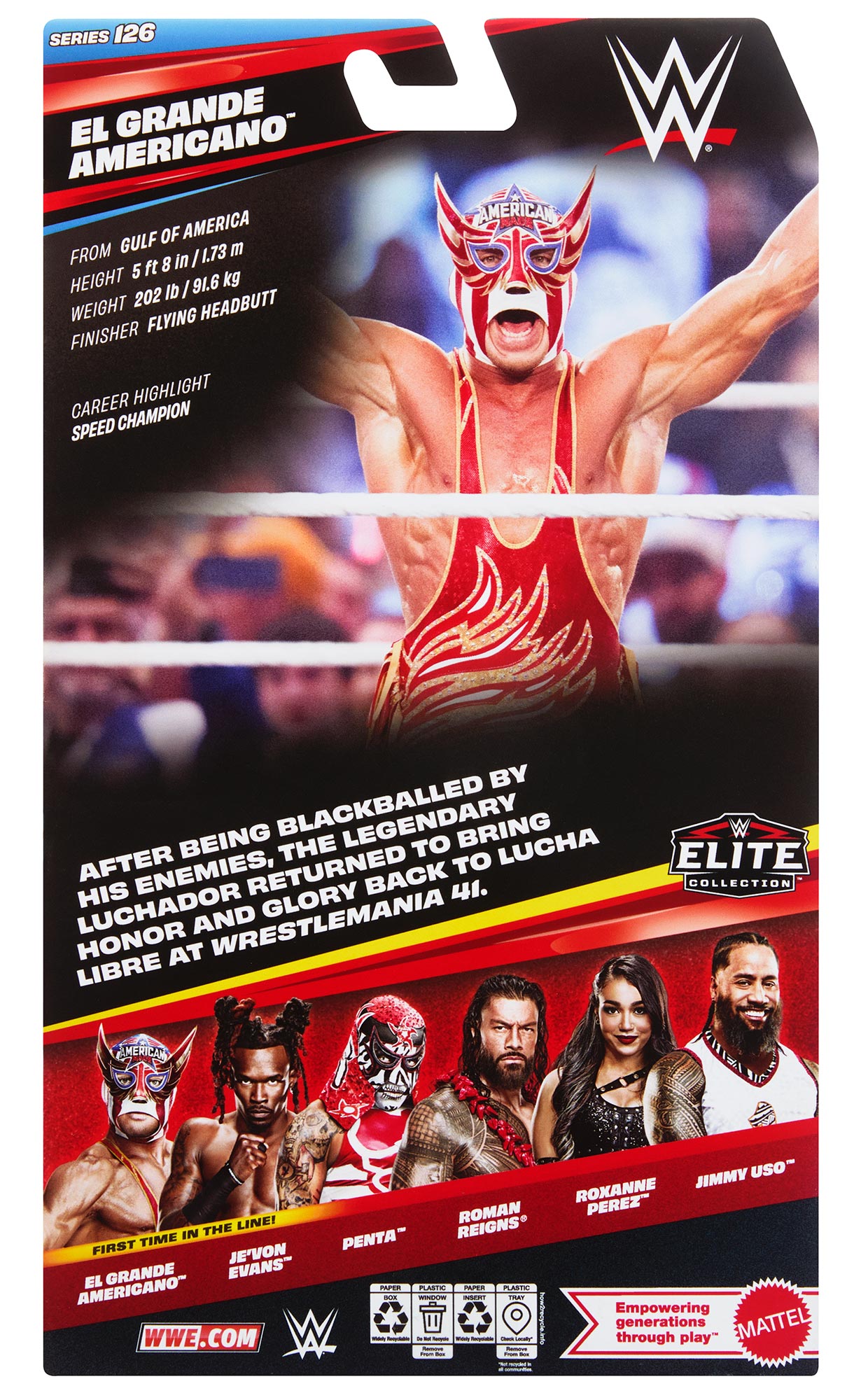 El Grande Americano WWE Elite Collection Series #126