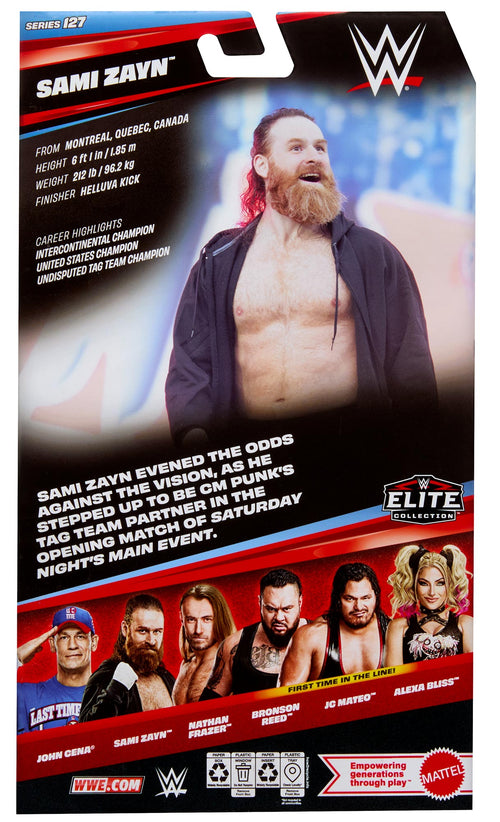 Sami Zayn WWE Elite Collection Series #127