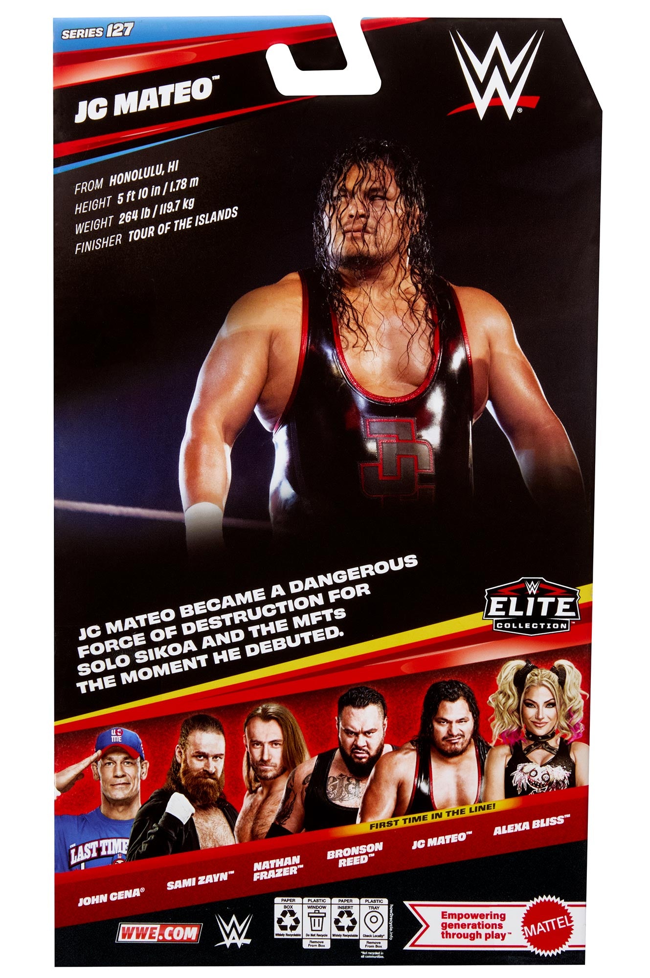 JC Mateo WWE Elite Collection Series #127