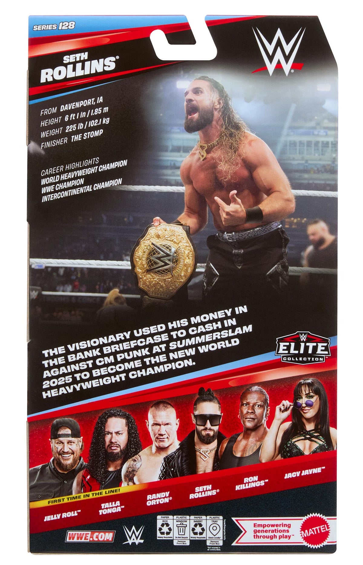 Seth Rollins WWE Elite Collection Series #128