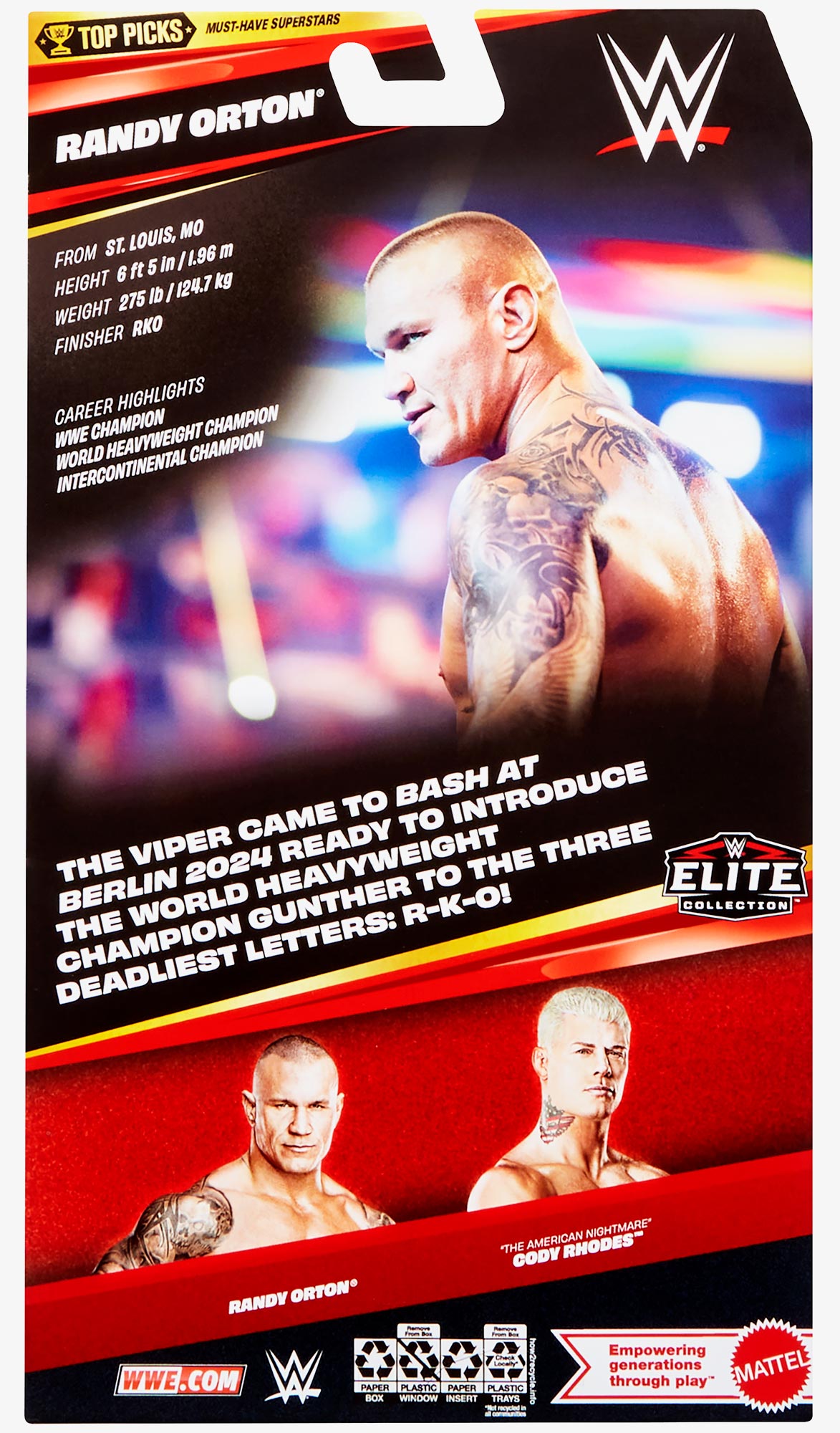 Randy Orton WWE Elite Collection Top Picks 2026 (Wave 1)