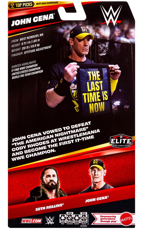John Cena WWE Elite Collection Top Picks 2026 (Wave 3)