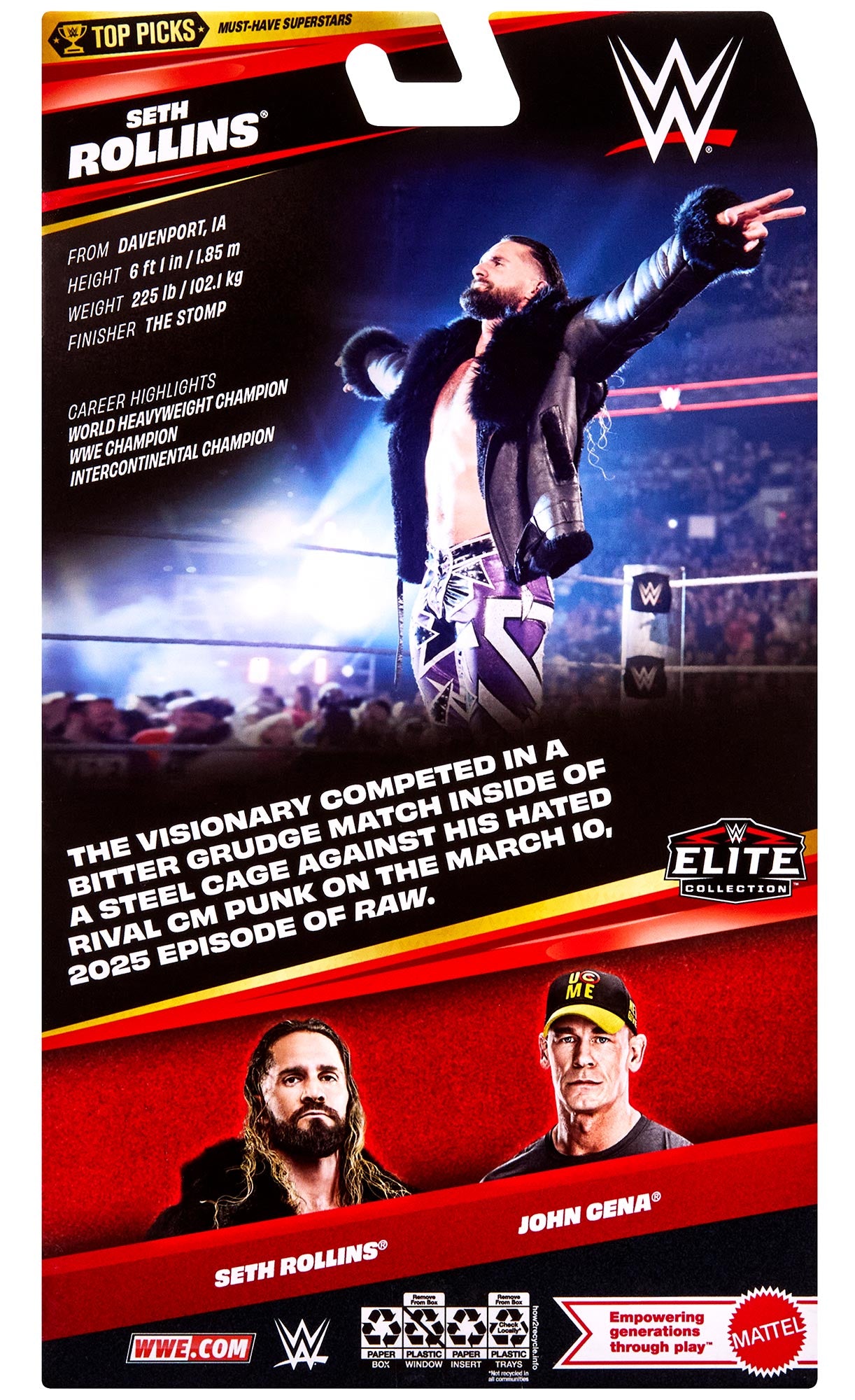 Seth Rollins WWE Elite Collection Top Picks 2026 (Wave 3)