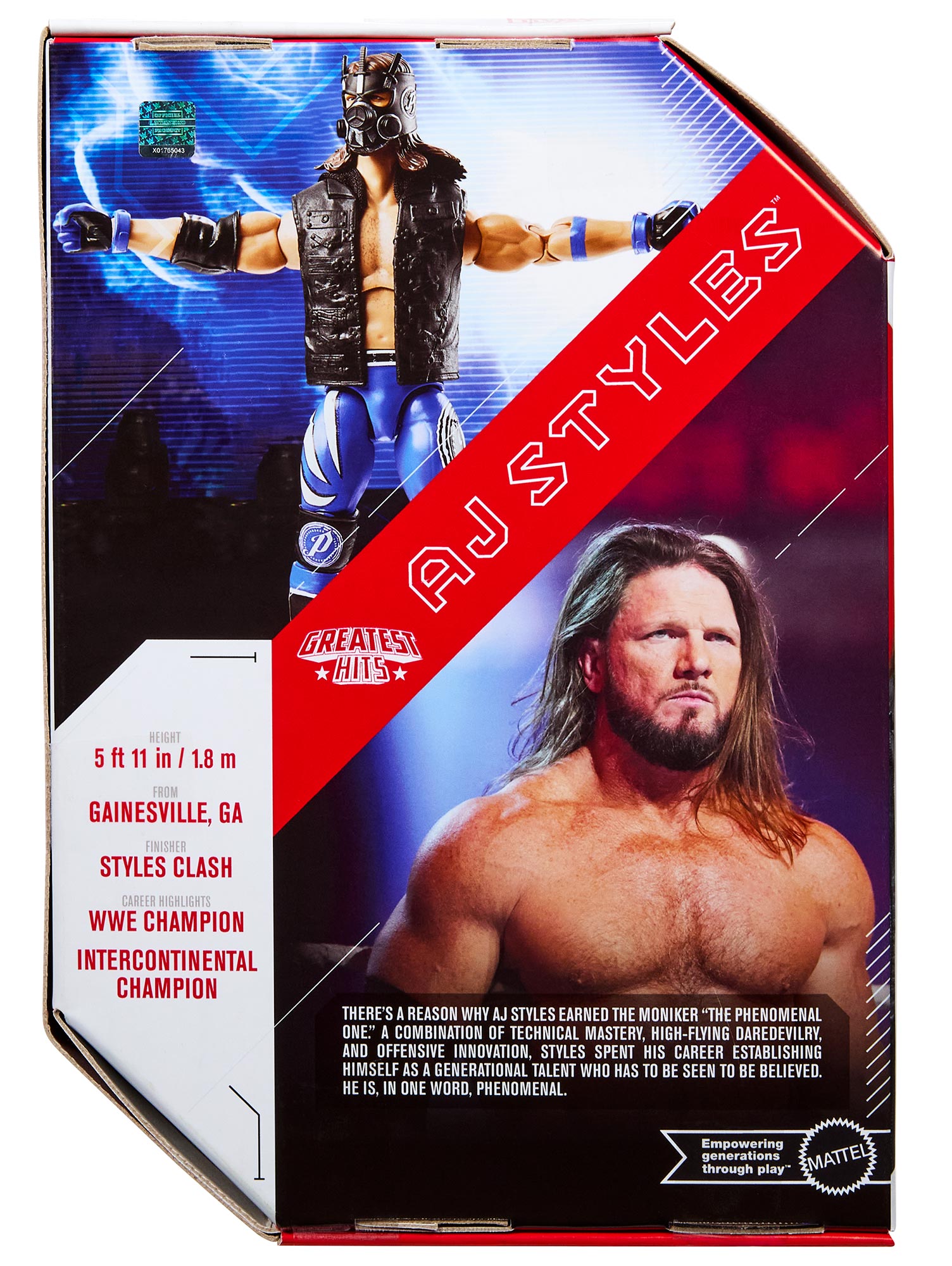 AJスタイルズ グッズセット　WWE WWE AJ STYLES THE O.C Bundle LOT OF 3: Action Figure/ Replica