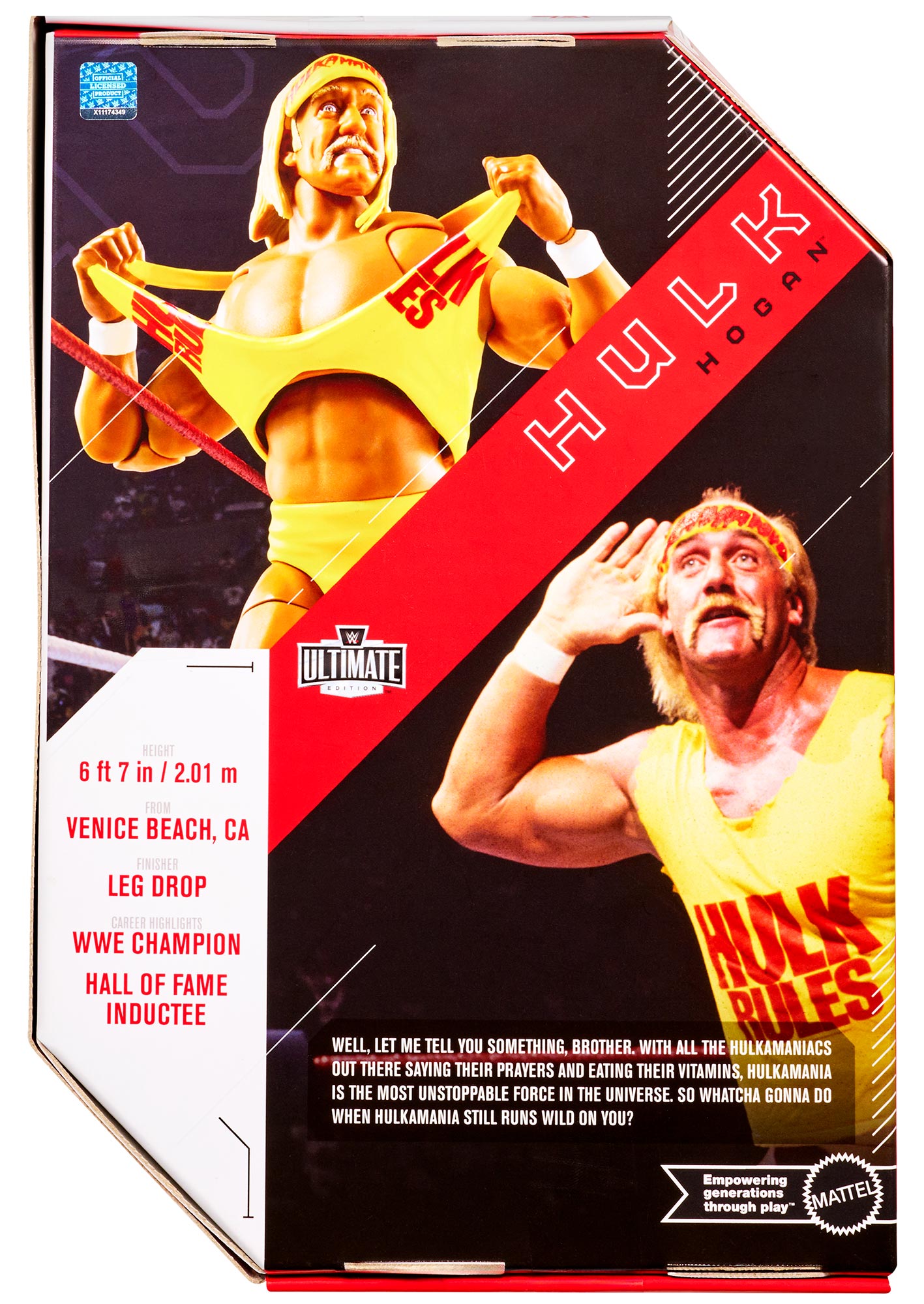 Hulk Hogan WWE Ultimate Edition Series #30 Action Figure