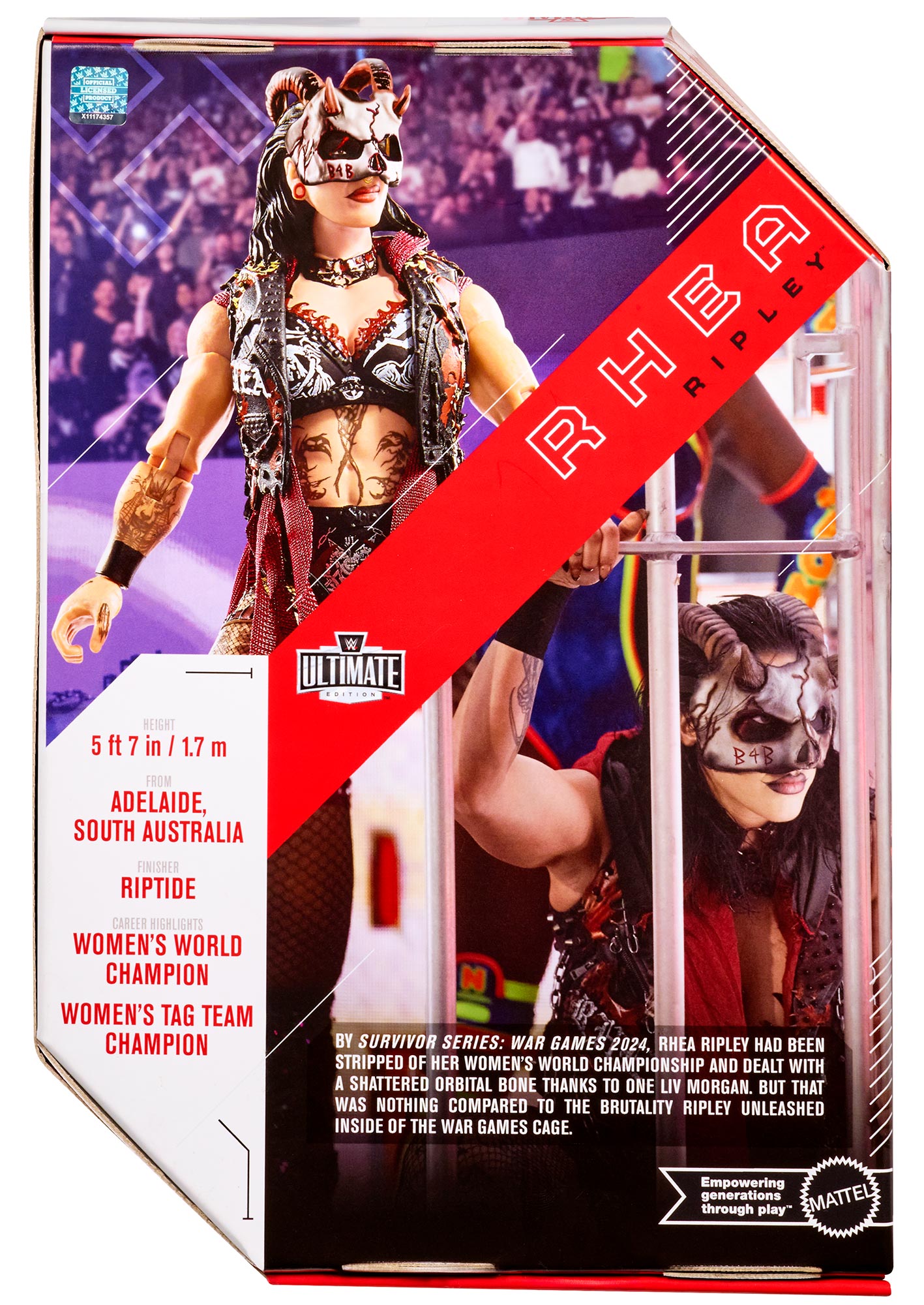 Rhea Ripley WWE Ultimate Edition Series #30 Action Figure