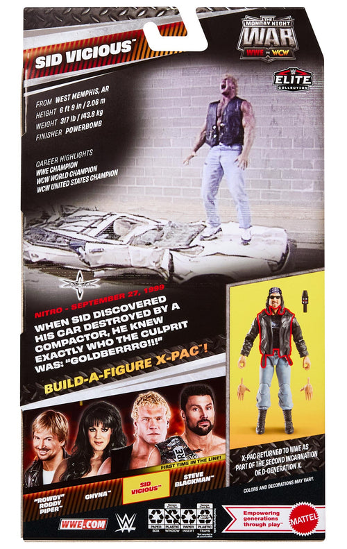 Sid Vicious WWE Monday Night War Elite Collection Series #10
