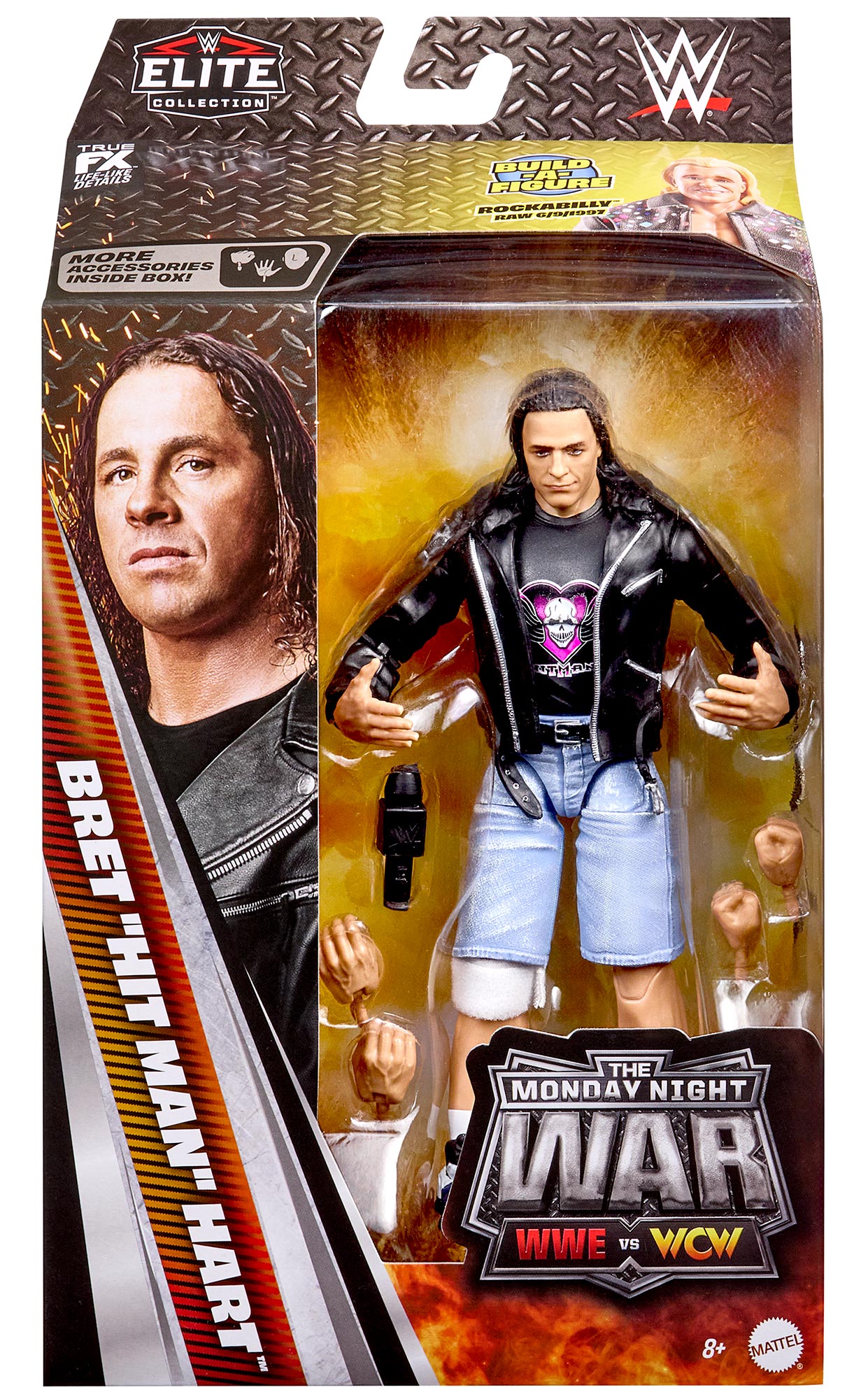 Bret "Hit Man" Hart WWE Monday Night War Elite Collection Series #12