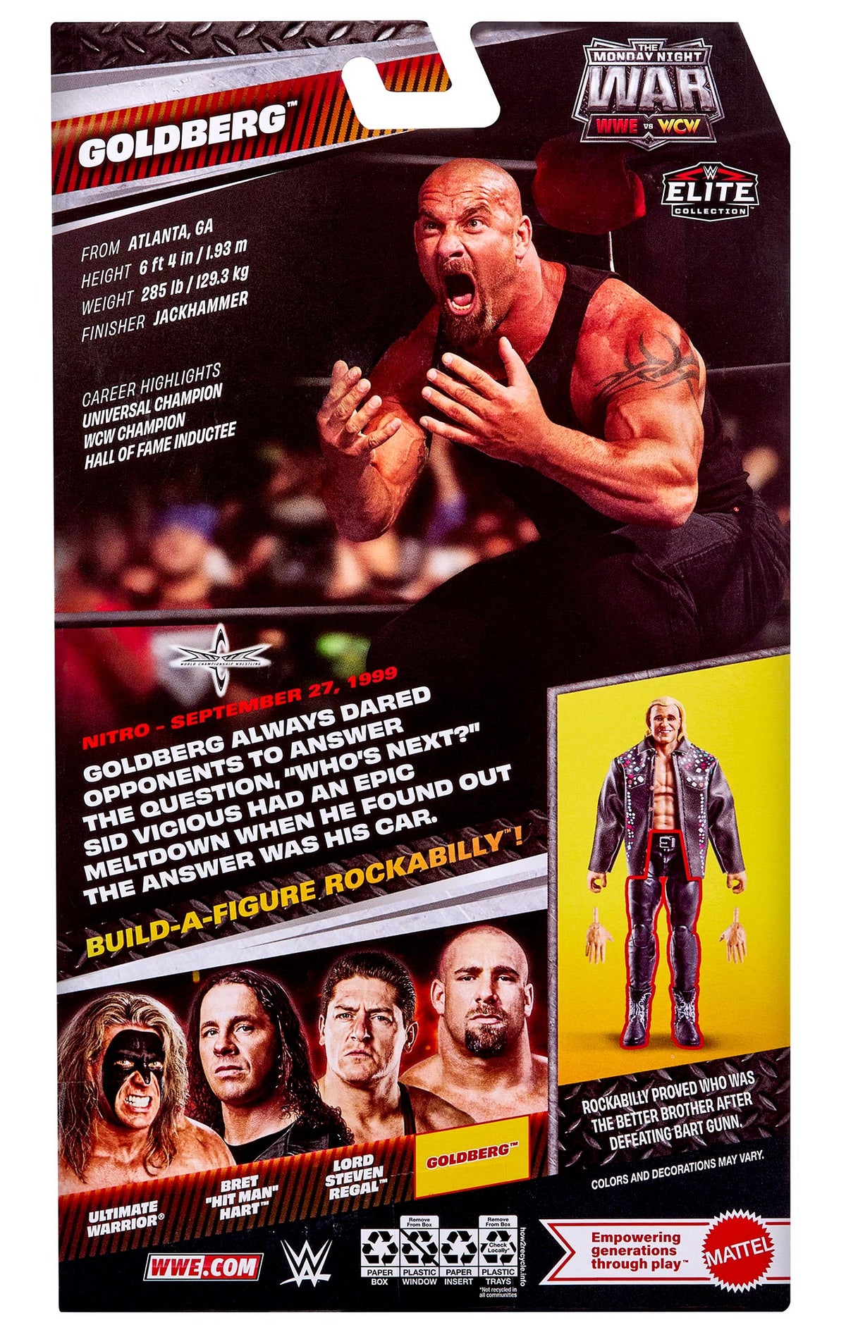 Goldberg WWE Monday Night War Elite Collection Series #12