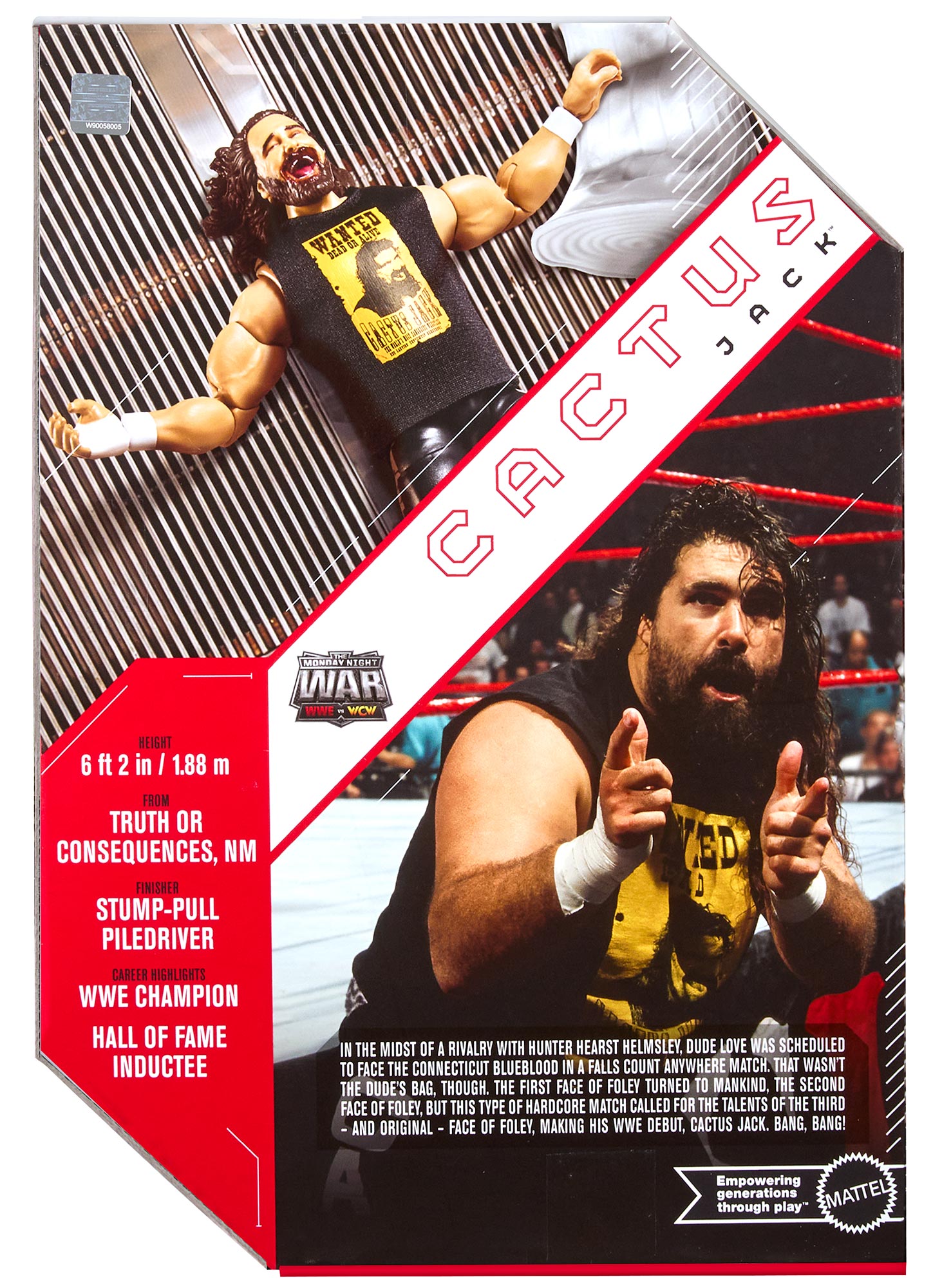 Cactus Jack WWE Monday Night War Ultimate Edition