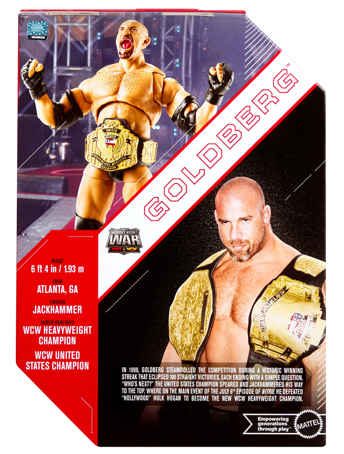 Goldberg WWE Monday Night War Ultimate Edition