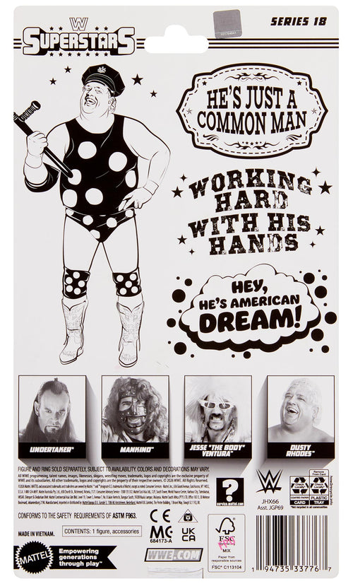 Dusty Rhodes WWE Superstars Series #18