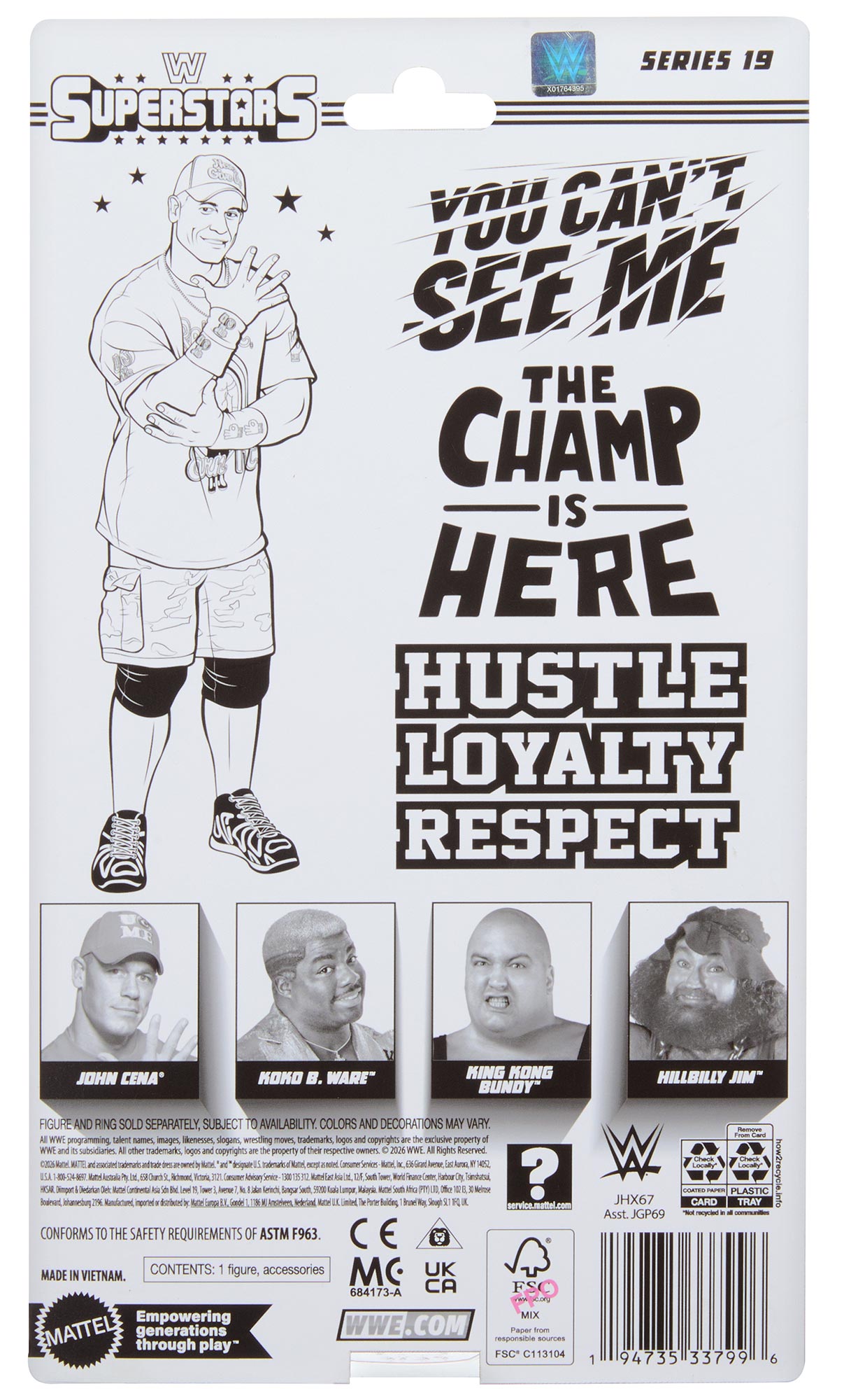 John Cena WWE Superstars Series #19