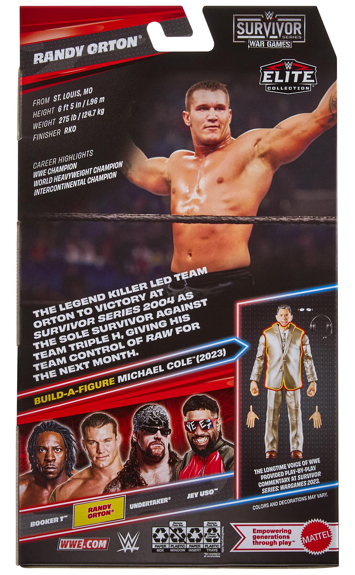 Randy Orton WWE Survivor Series 2026 Elite Collection Series