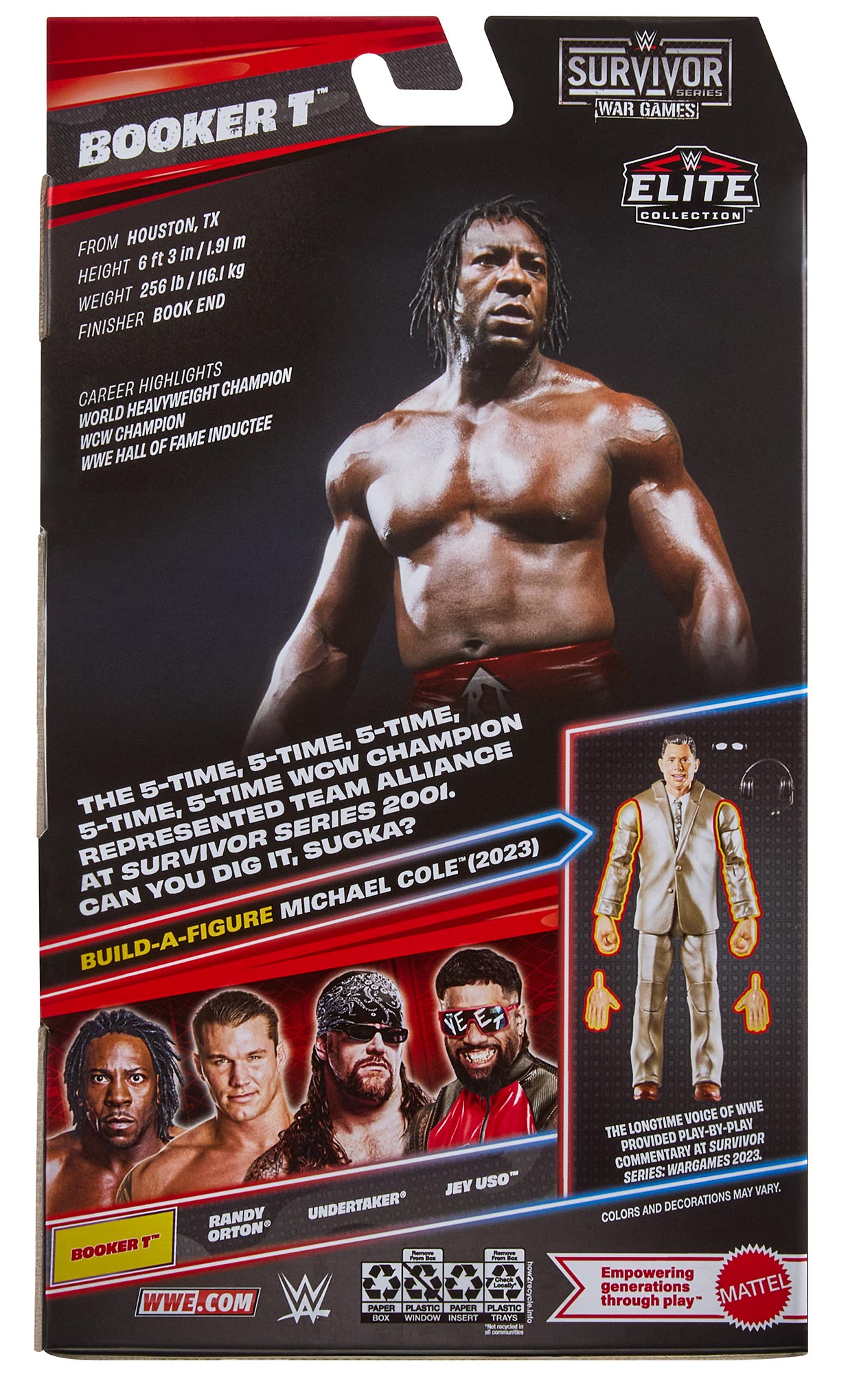 Booker T WWE Survivor Series 2026 Elite Collection Series