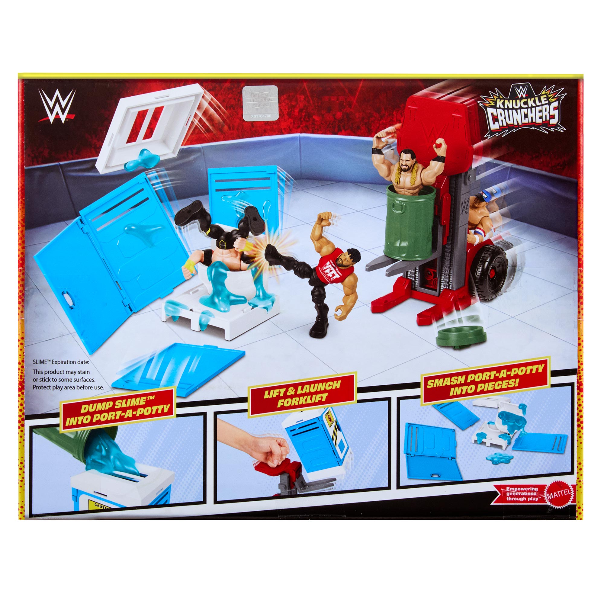 Backstage Brawl WWE Knuckle Crunchers Playset