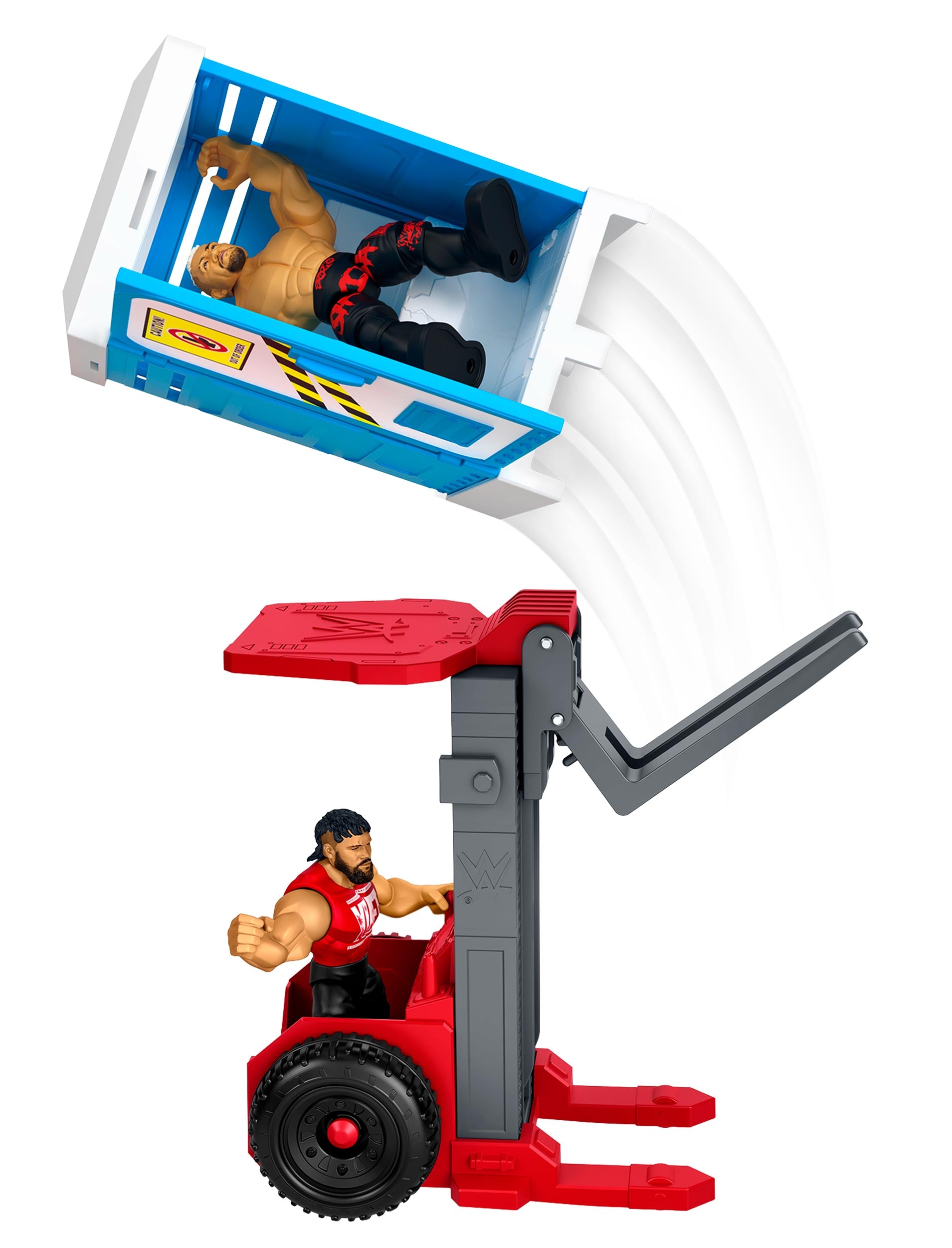 Backstage Brawl WWE Knuckle Crunchers Playset