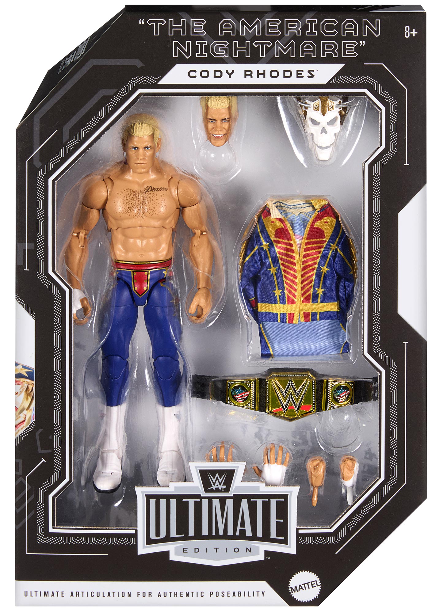 "The American Nightmare" Cody Rhodes WWE Ultimate Edition Series (PLE Exclusive)