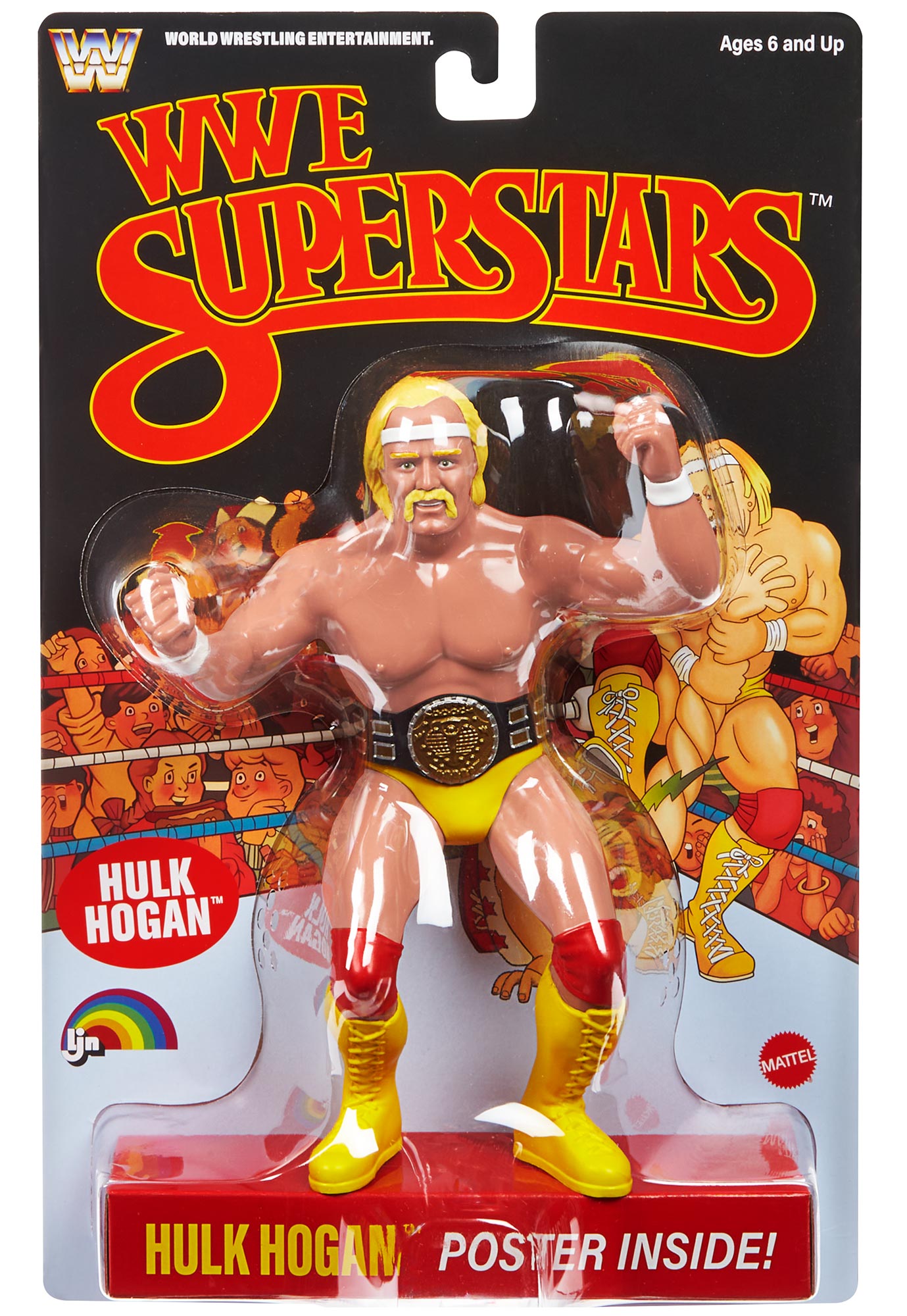 Hulk Hogan LJN WWE Superstars Series #1 (Black card)