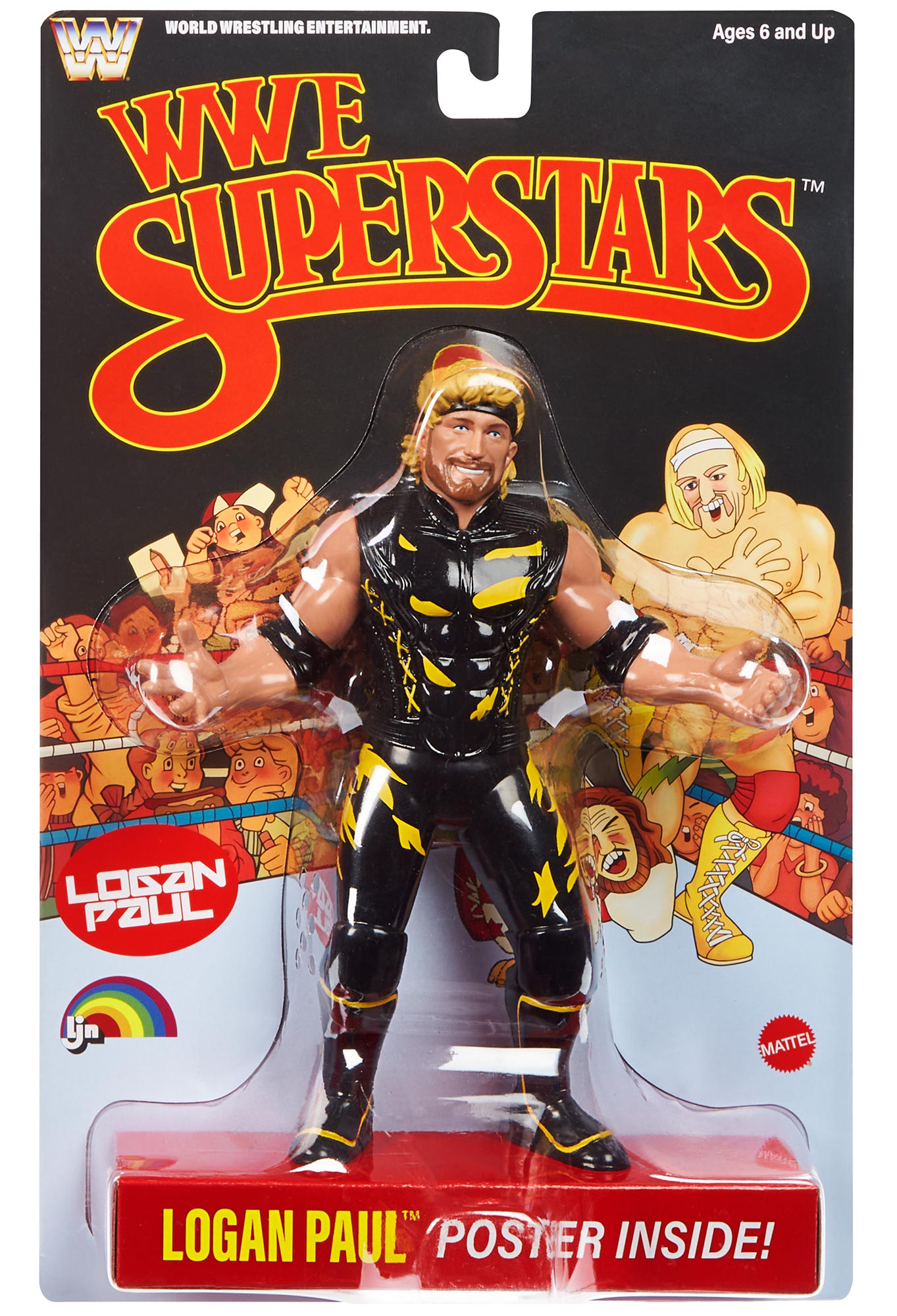 Logan Paul LJN WWE Superstars Series #1 (Black card)