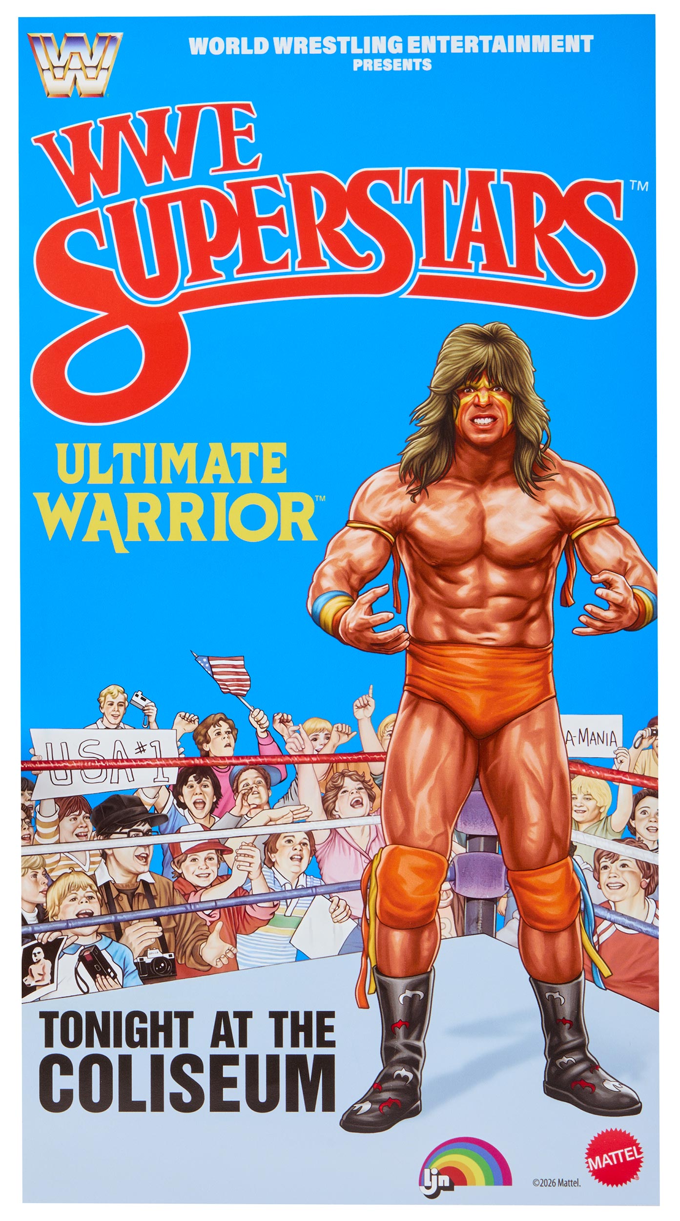 Ultimate Warrior LJN WWE Superstars Series #2