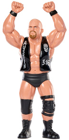 "Stone Cold" Steve Austin LJN WWE Superstars Series #2 (Black card)