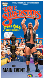 "Stone Cold" Steve Austin LJN WWE Superstars Series #2 (Black card)