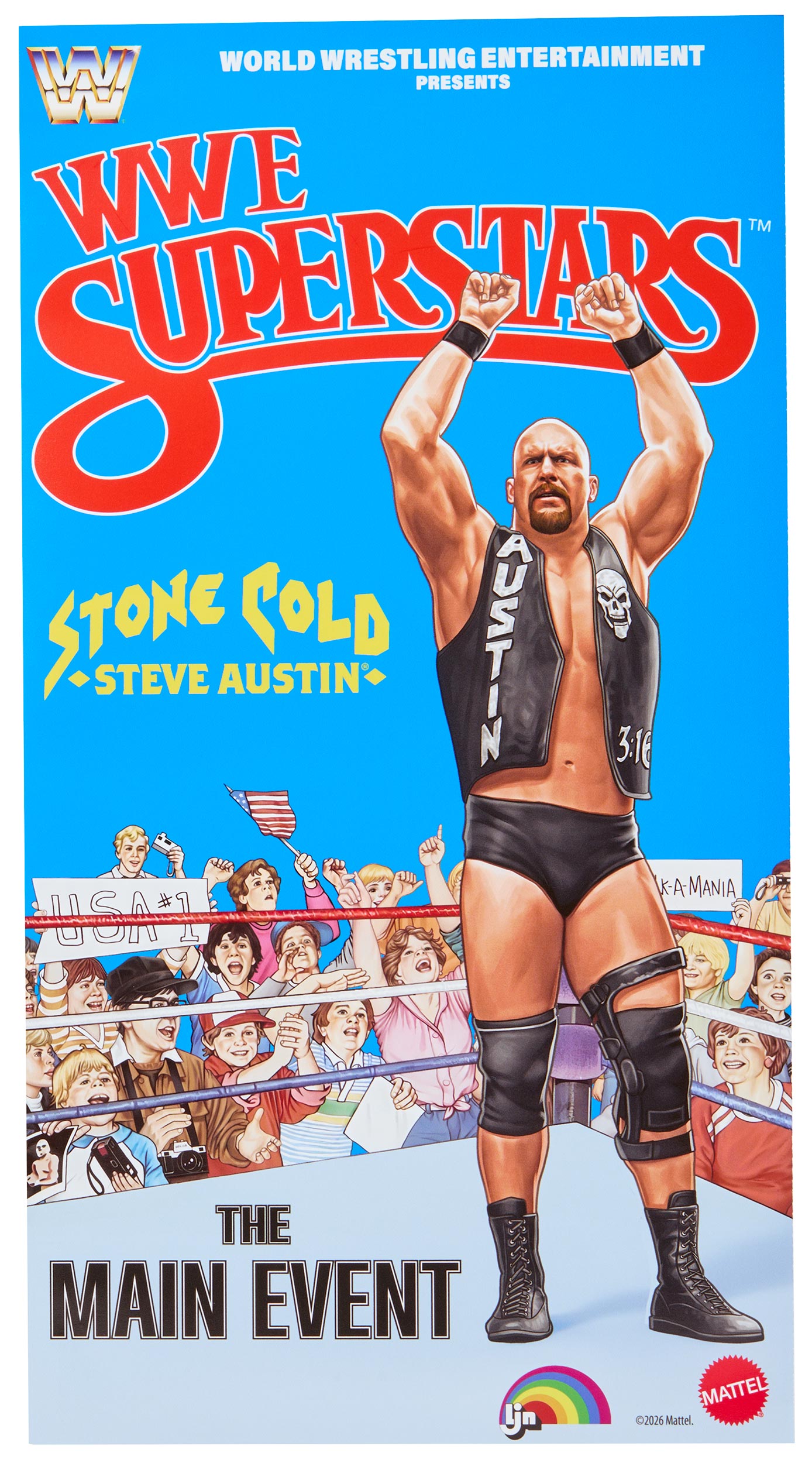 "Stone Cold" Steve Austin LJN WWE Superstars Series #2