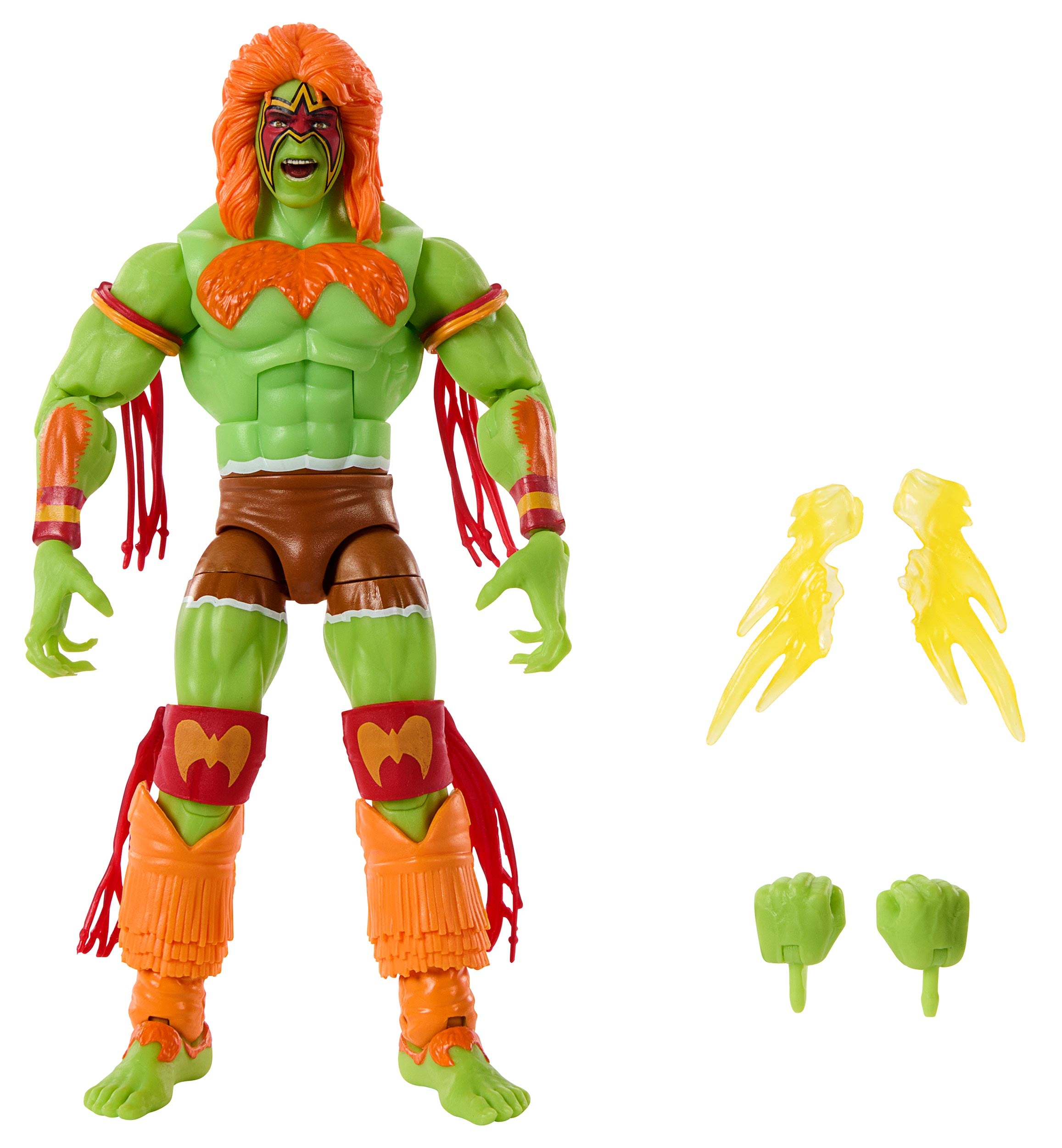 Ultimate Warrior as Blanka WWE Elite Collection x Street Fighter Series #1
