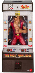 The Rock Final Boss as M Bison WWE Elite Collection x Street Fighter Series #1