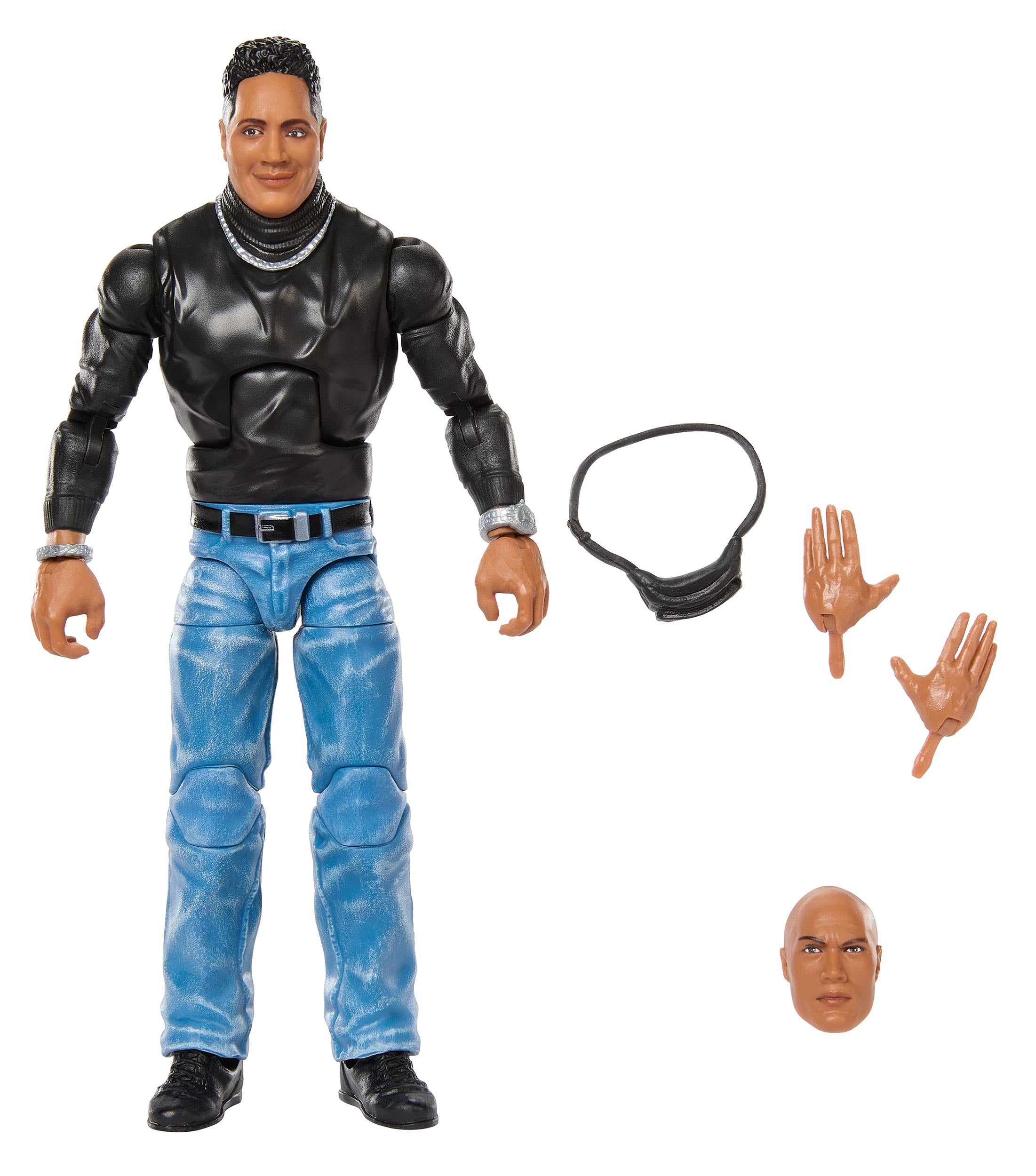 The Rock WWE Elite Collection (With Fanny Pack)