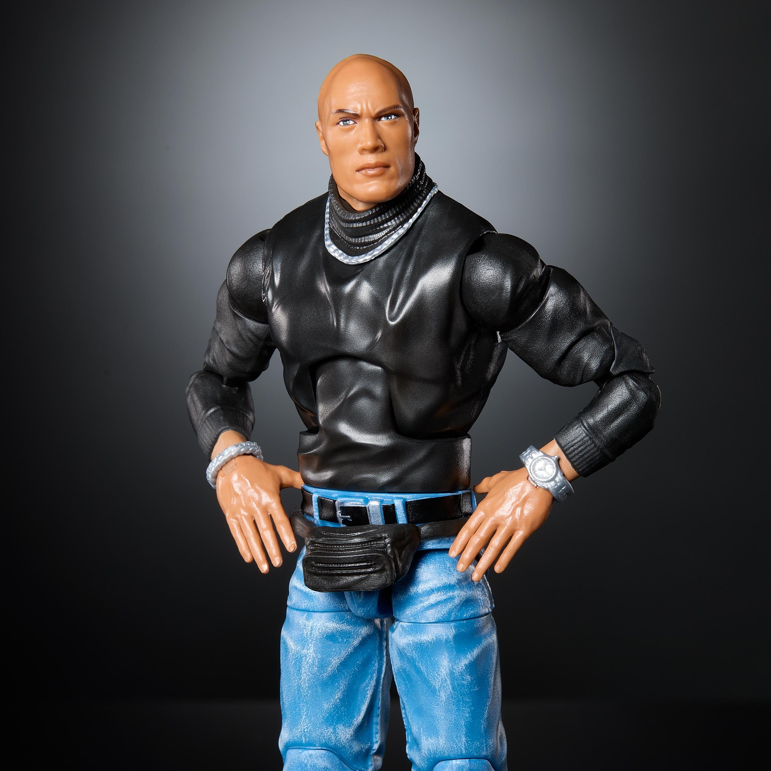 The Rock WWE Elite Collection (With Fanny Pack) – wrestlingshop.com