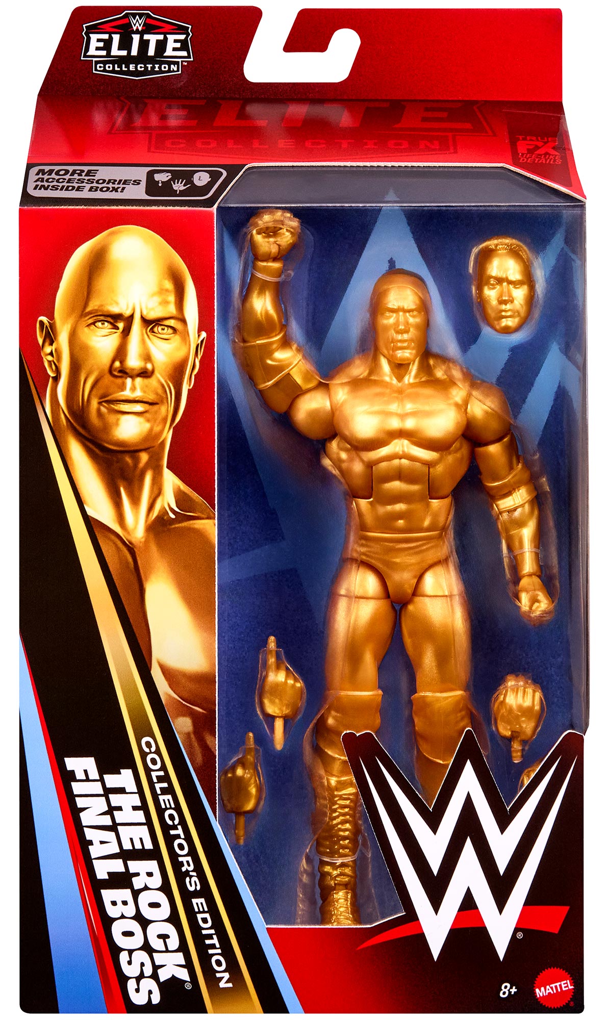 The Rock Final Boss WWE Elite Collection Series #125 (Collector's Edition)