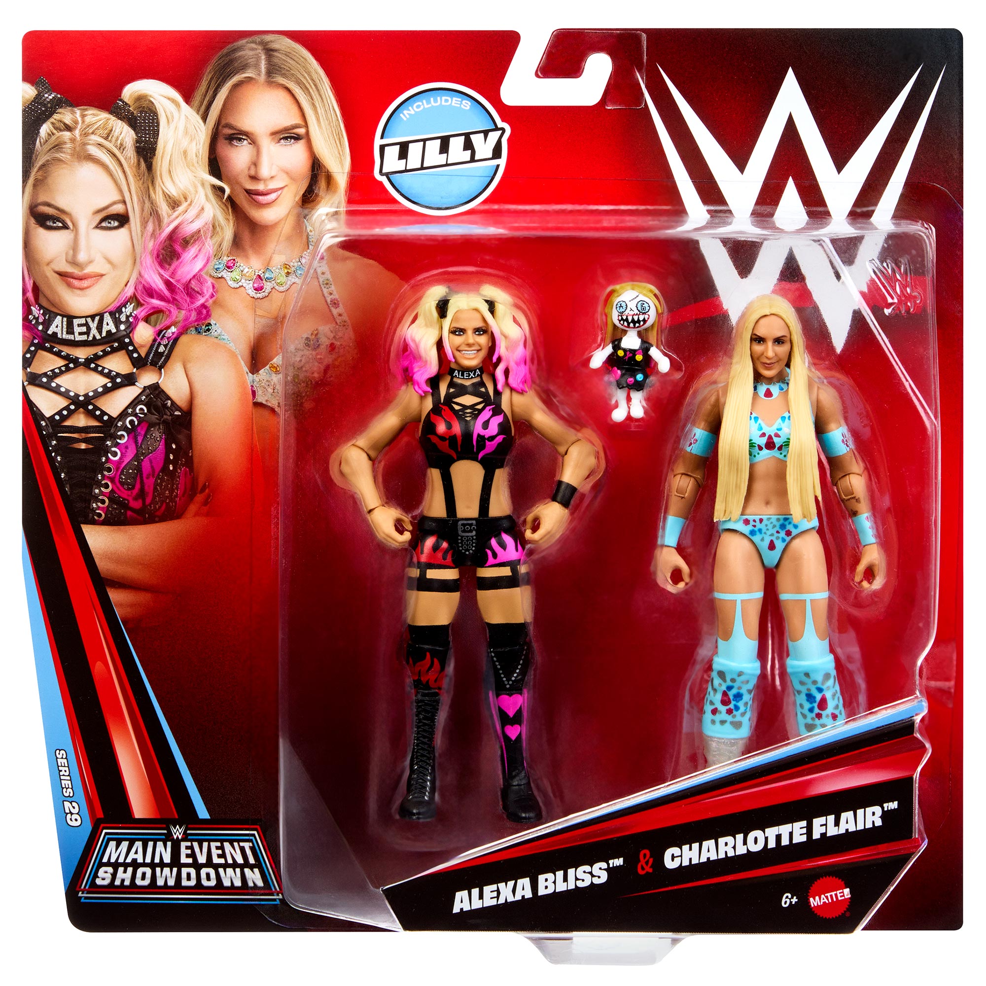 Alexa Bliss & Charlotte Flair WWE Main Event Showdown Series #29 (2-Pack)