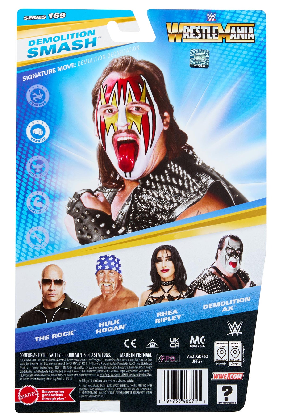 Demolition Smash WWE Main Event Series #169