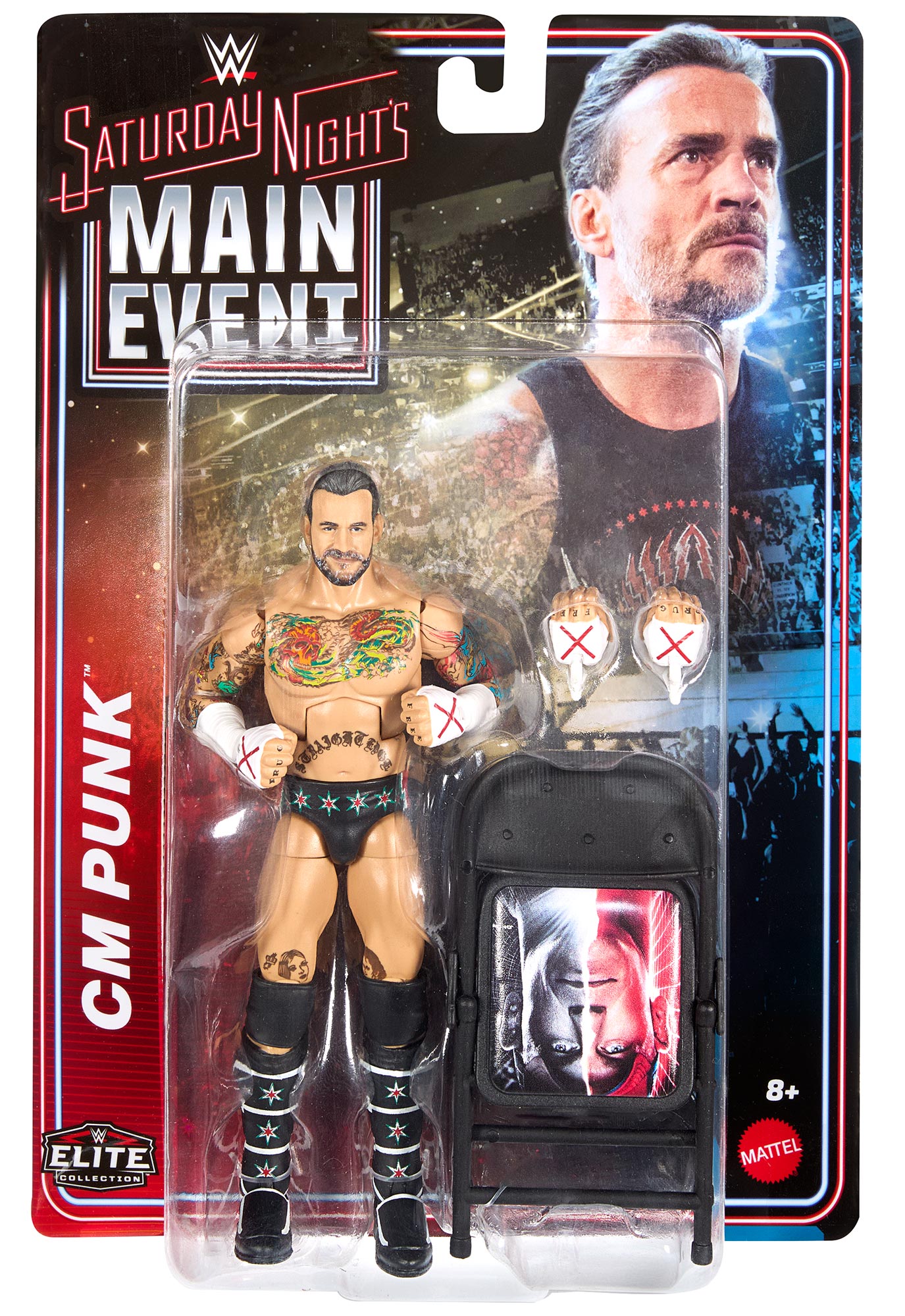 CM Punk WWE Saturday Night's Main Event Elite Collection Series #1