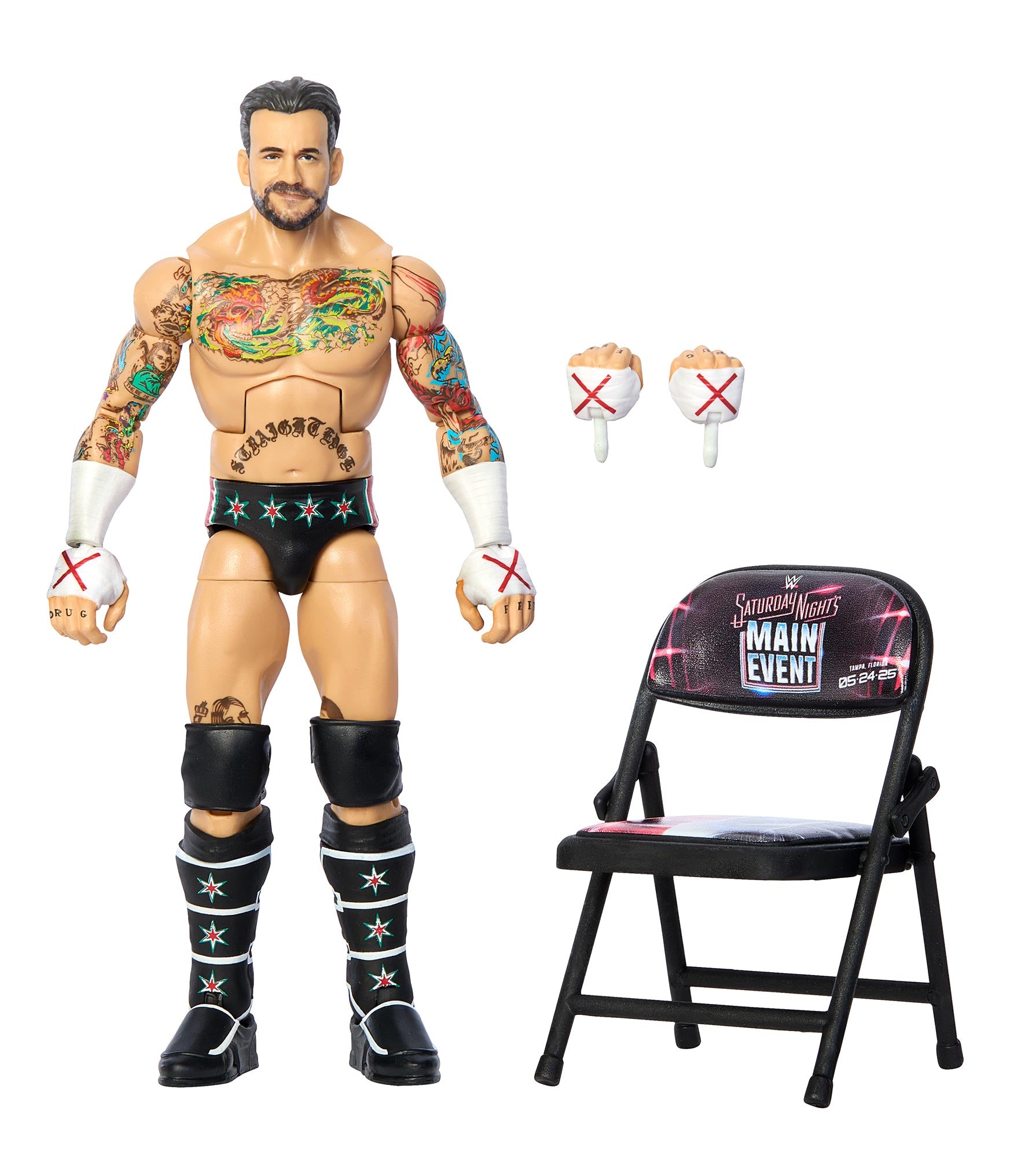 CM Punk WWE Saturday Night's Main Event Elite Collection Series #1