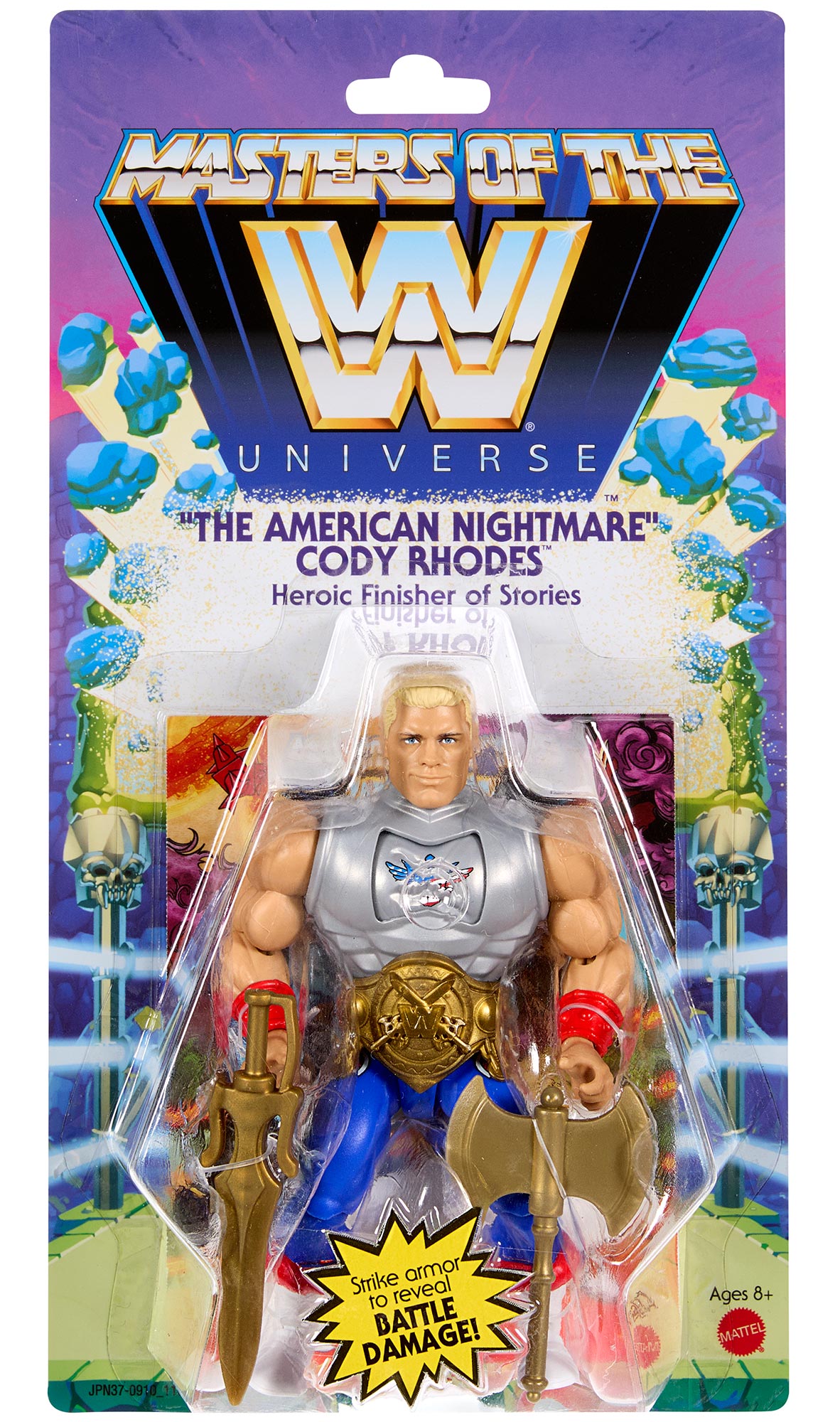 "The American Nightmare" Cody Rhodes Masters of the WWE Universe Series #9