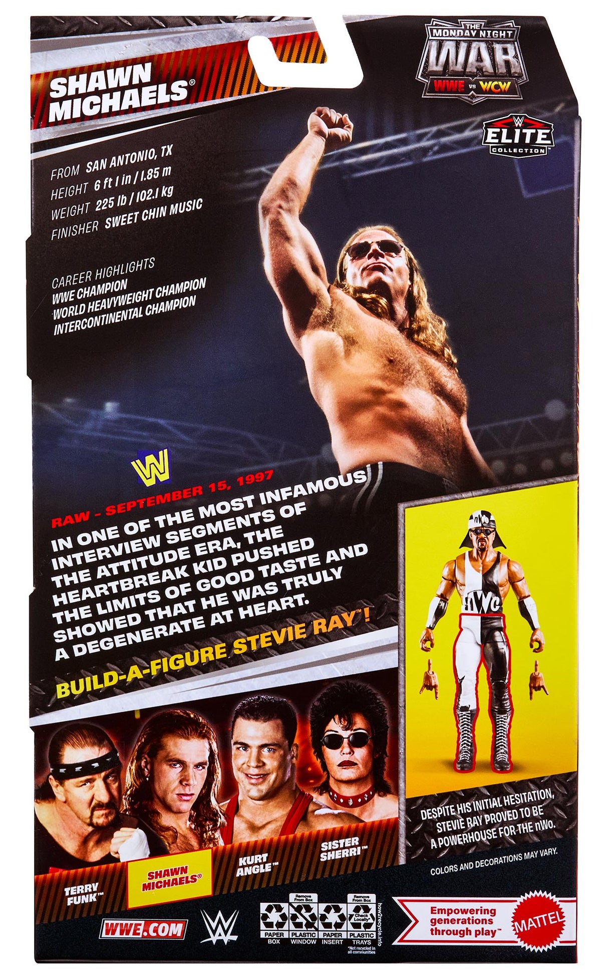 Shawn Michaels WWE Monday Night War Elite Collection Series #13