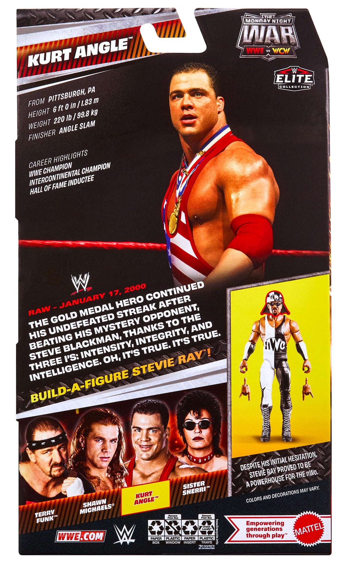 Kurt Angle WWE Monday Night War Elite Collection Series #13