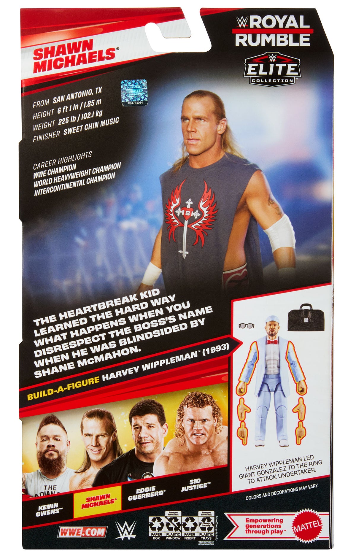 Shawn Michaels WWE Royal Rumble 2027 Elite Collection