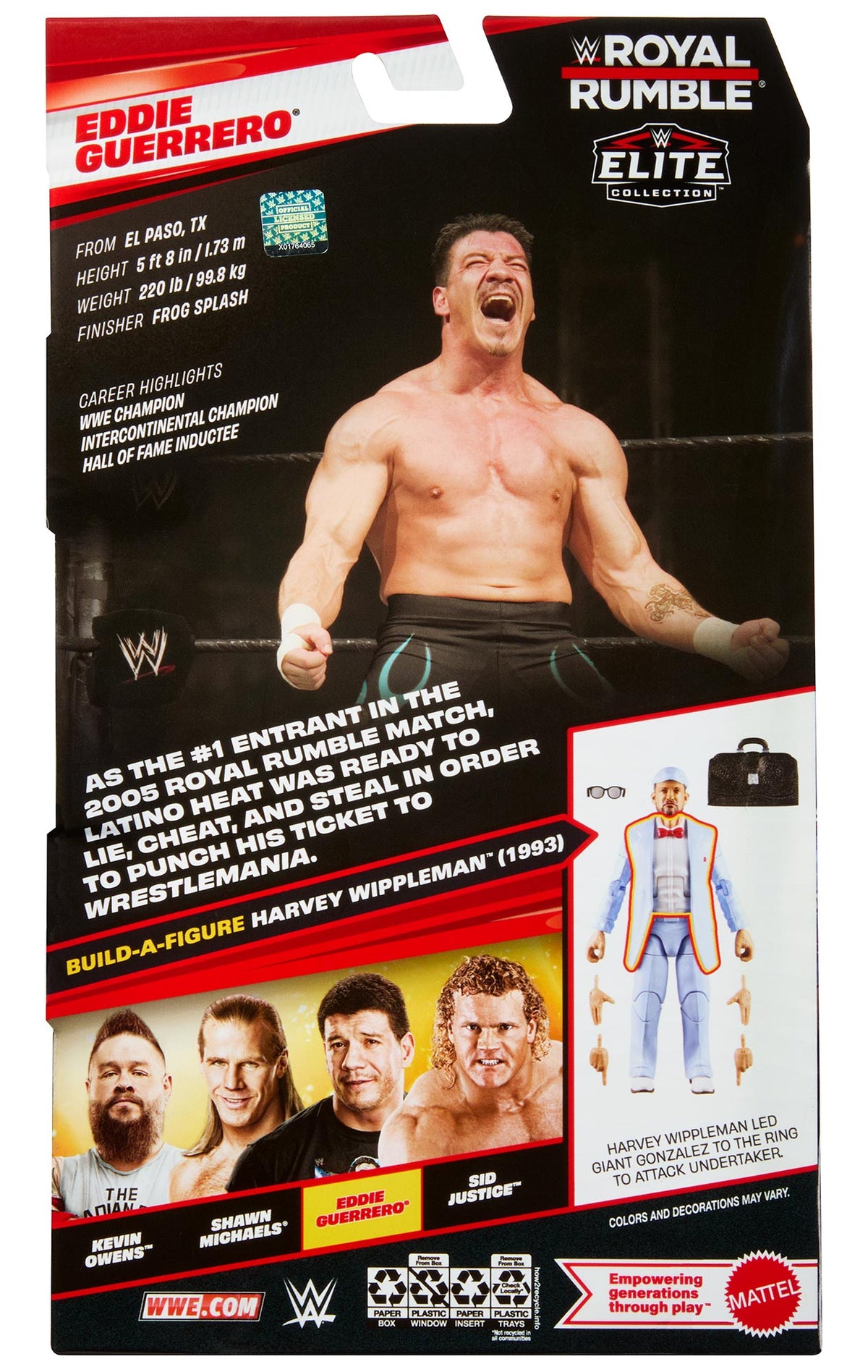 Eddie Guerrero WWE Royal Rumble 2027 Elite Collection