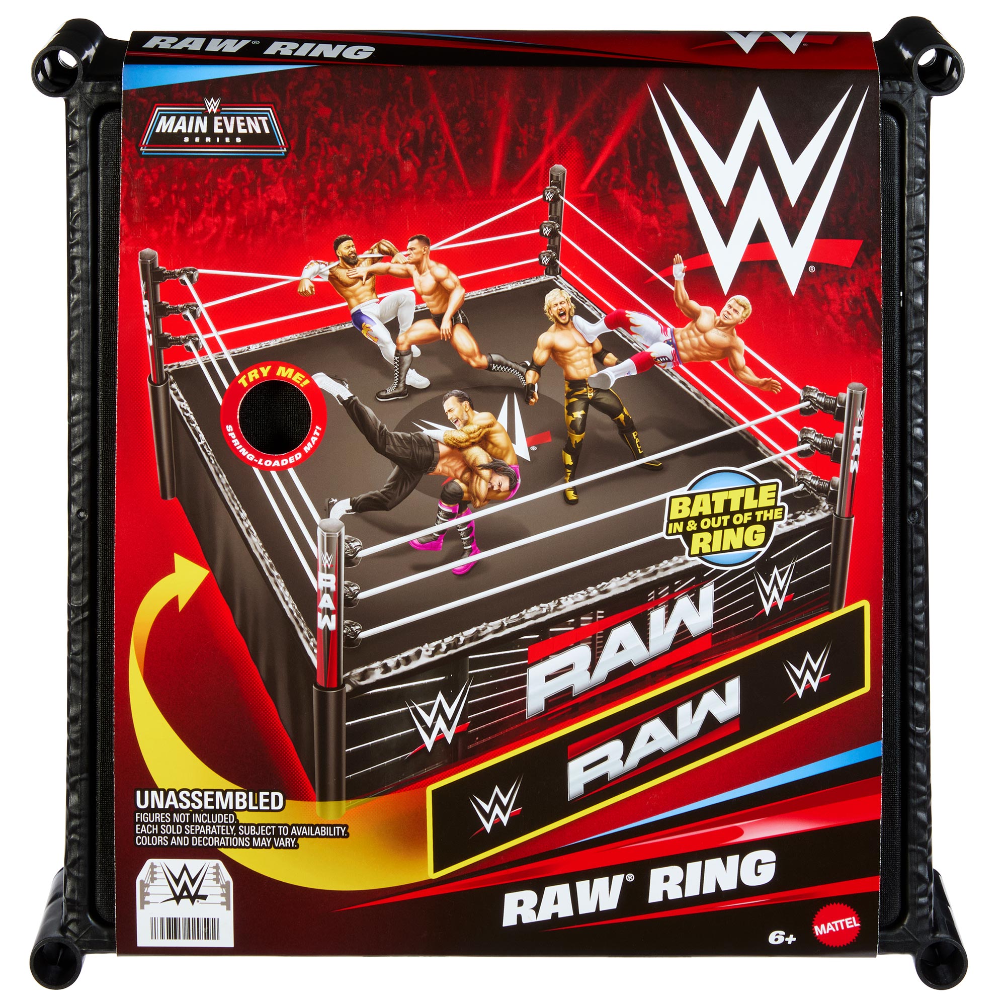 WWE RAW Ring Playset