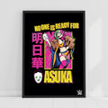 Asuka No One is Ready Graphic WWE Print Poster