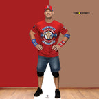 John Cena WWE Cardboard Cut Out (Red T-Shirt)
