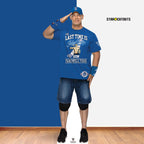 John Cena WWE Cardboard Cut Out (Blue T-Shirt)