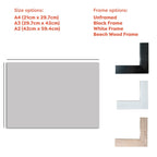 The Rock & Roman Reigns WWE WrestleMania Win Print Poster