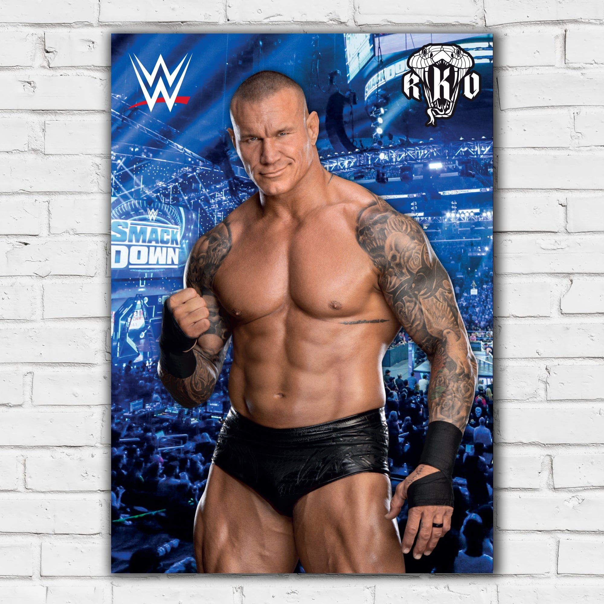 Randy Orton Crowd WWE Print Poster